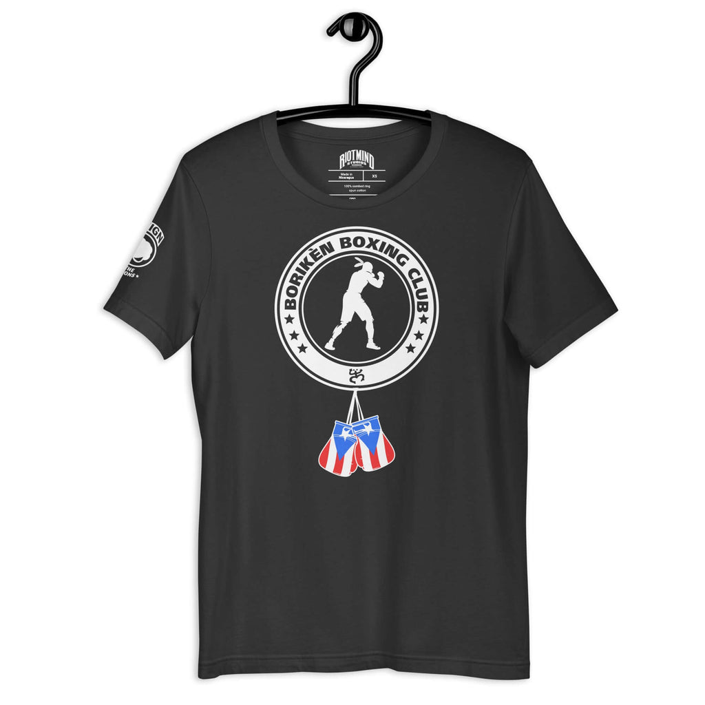 Borikén Boxing Club | Unisex t-shirt Product mockup