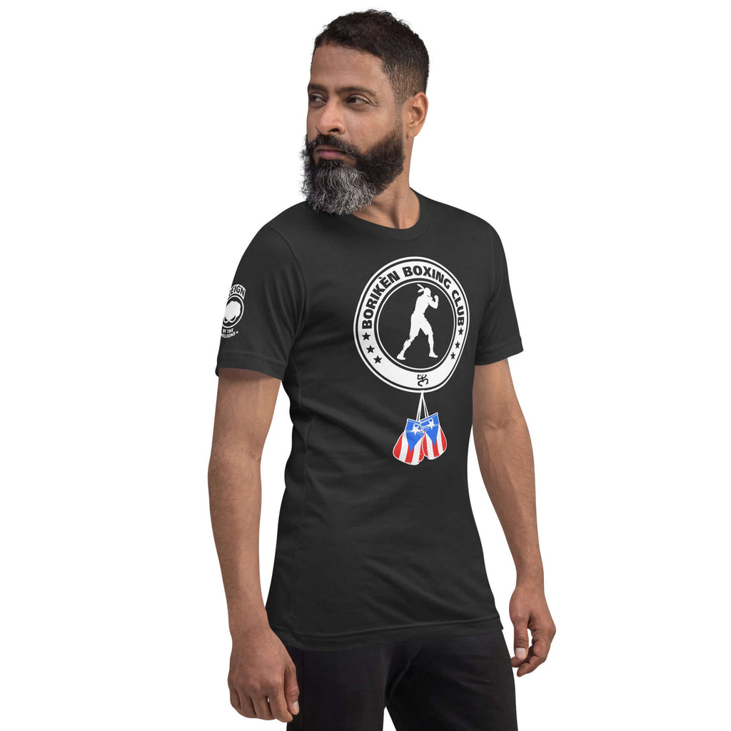 Borikén Boxing Club | Unisex t-shirt Product mockup