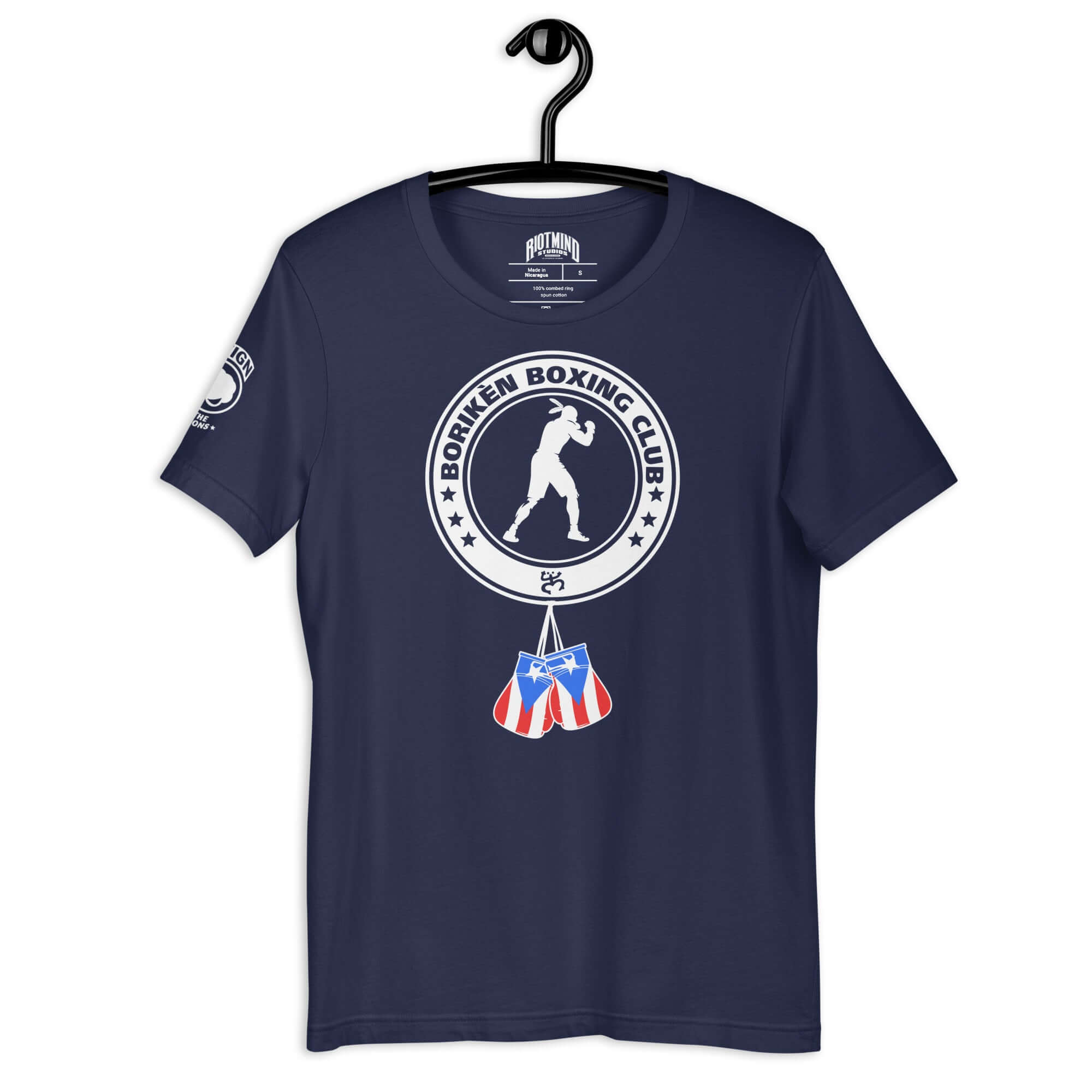 Borikén Boxing Club | Unisex t-shirt Product mockup