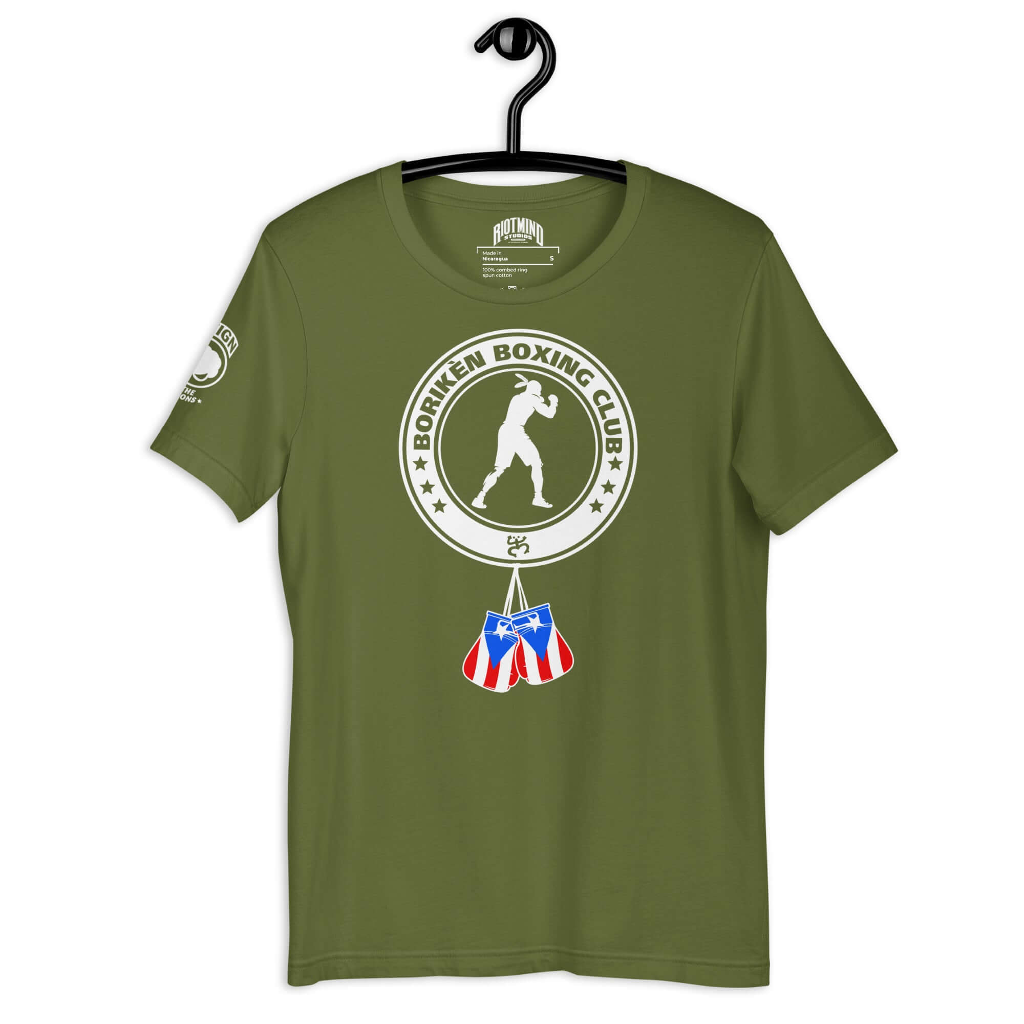 Borikén Boxing Club | Unisex t-shirt Product mockup