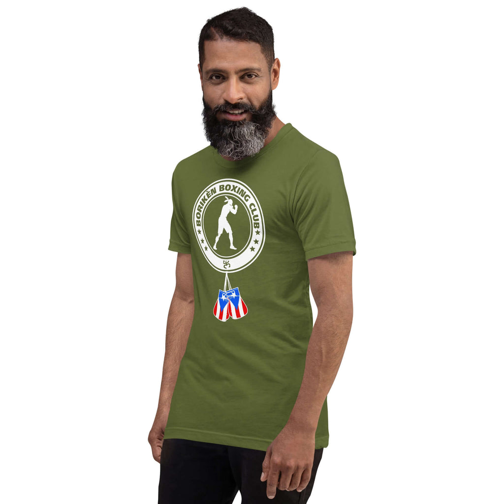 Borikén Boxing Club | Unisex t-shirt Product mockup