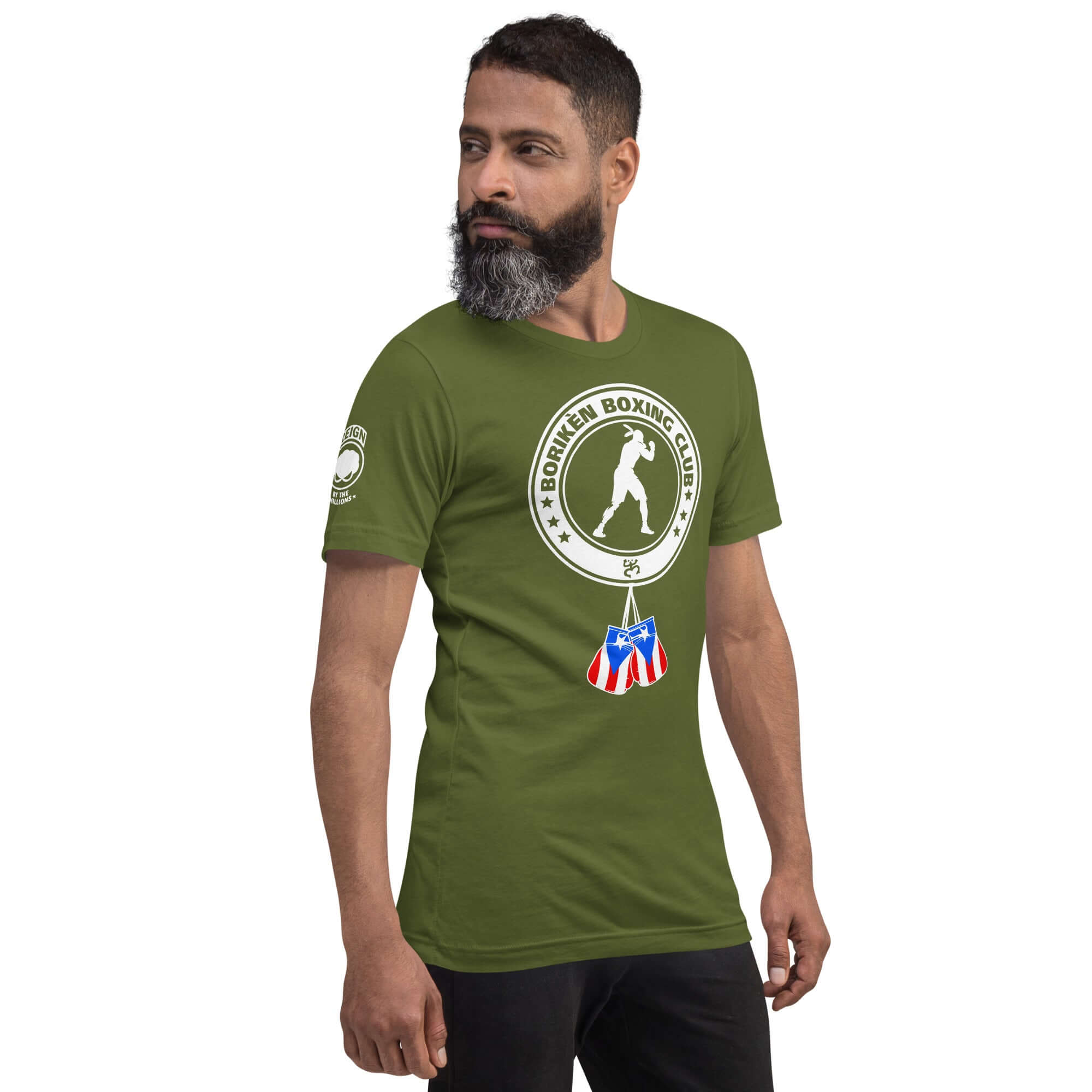 Borikén Boxing Club | Unisex t-shirt Product mockup