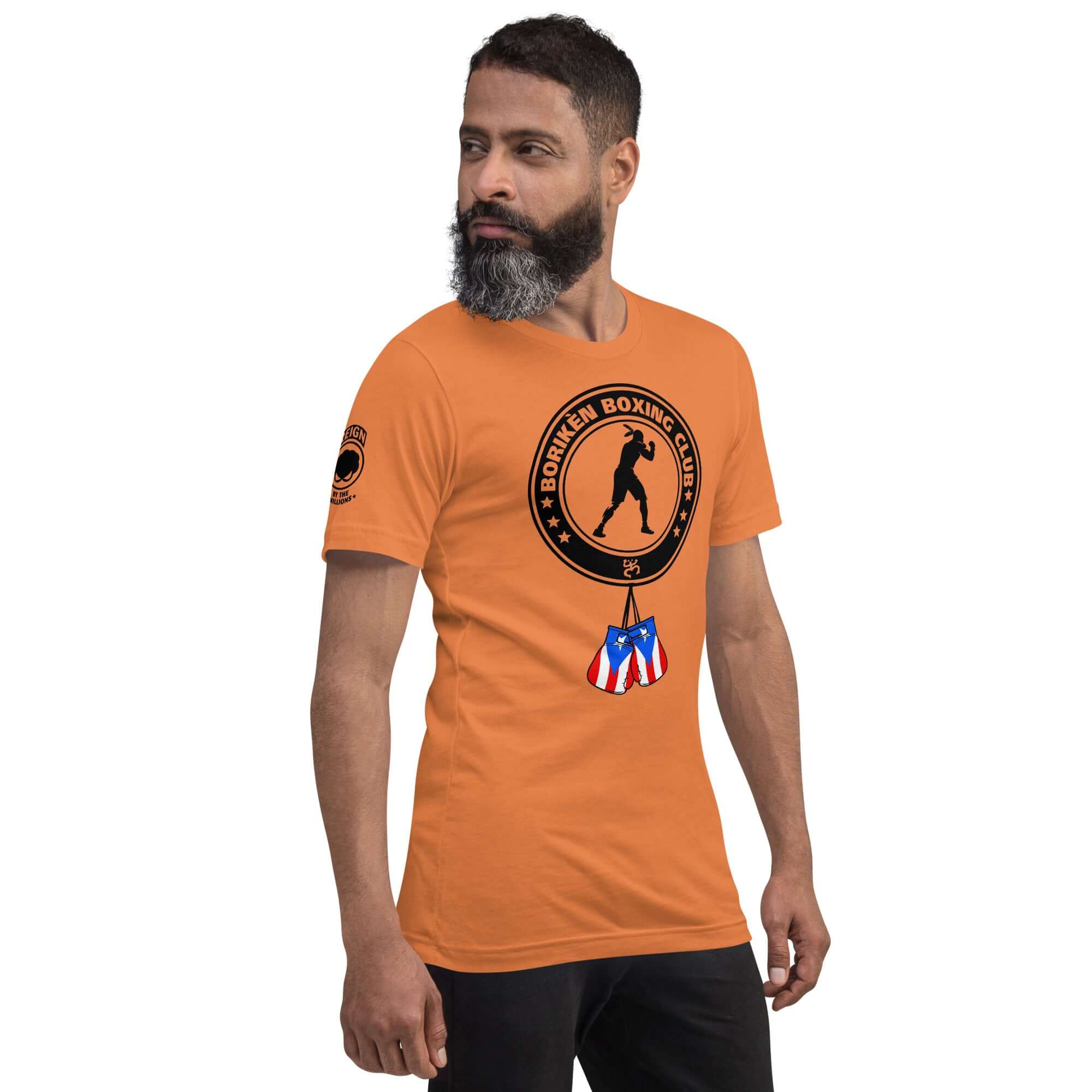 Borikén Boxing Club | Unisex t-shirt Product mockup