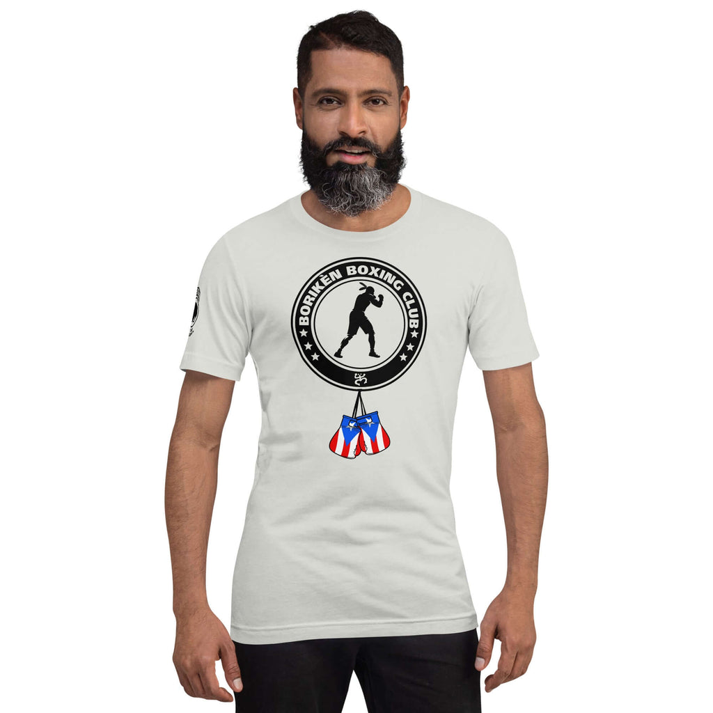 Borikén Boxing Club | Unisex t-shirt Product mockup