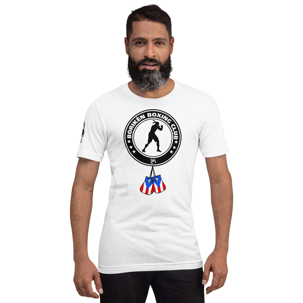 Borikén Boxing Club | Unisex t-shirt Product mockup