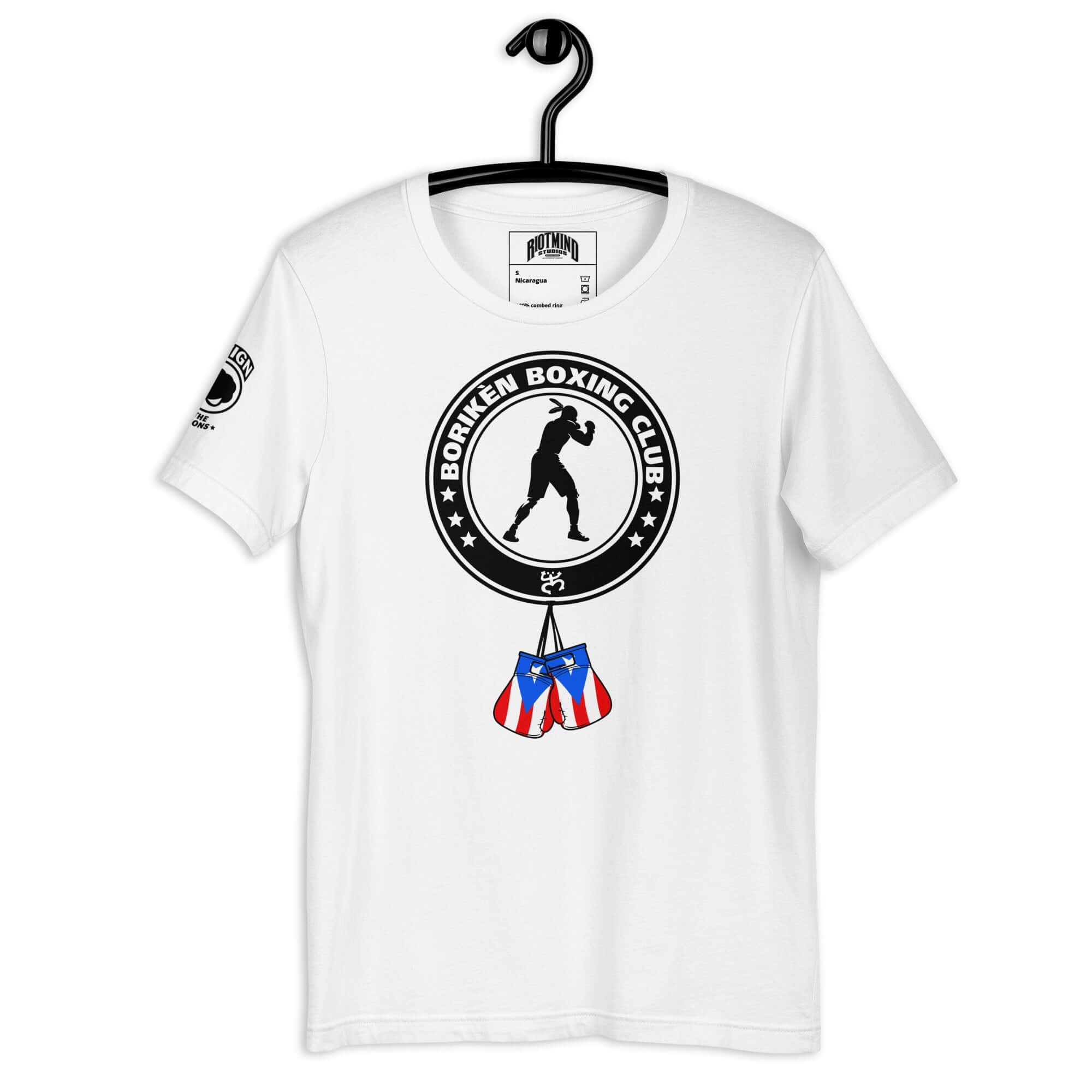 Borikén Boxing Club | Unisex t-shirt Product mockup