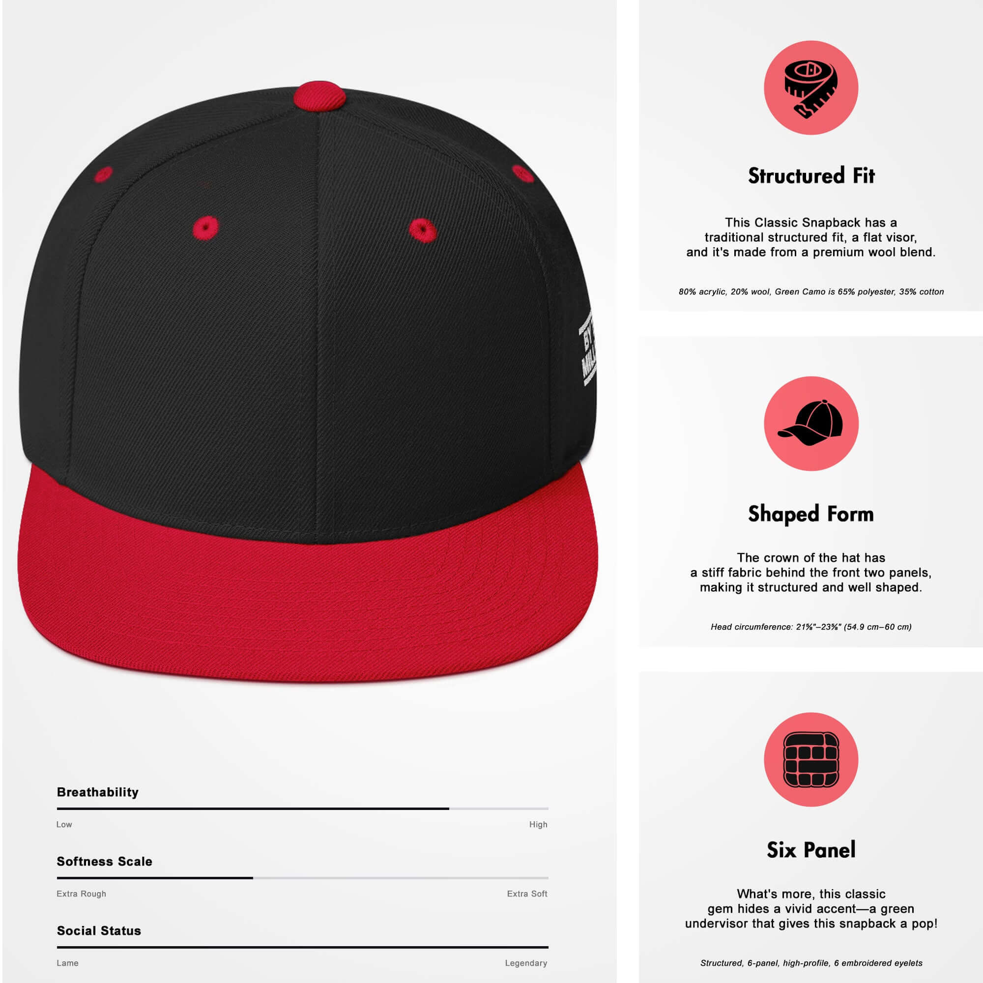 Riot Mind Studios Branded Snapback Benefit Image