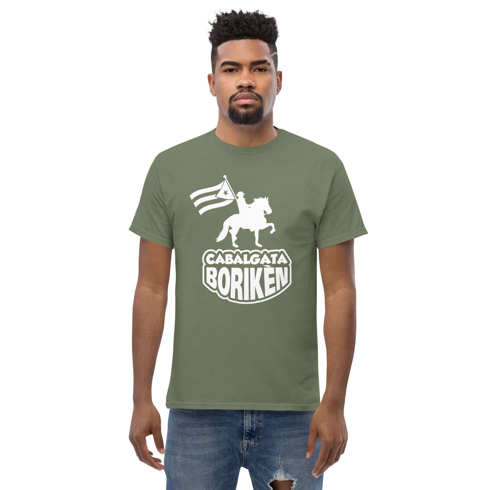 La Cabalgata Borikén | Unisex t-shirt Product mockup