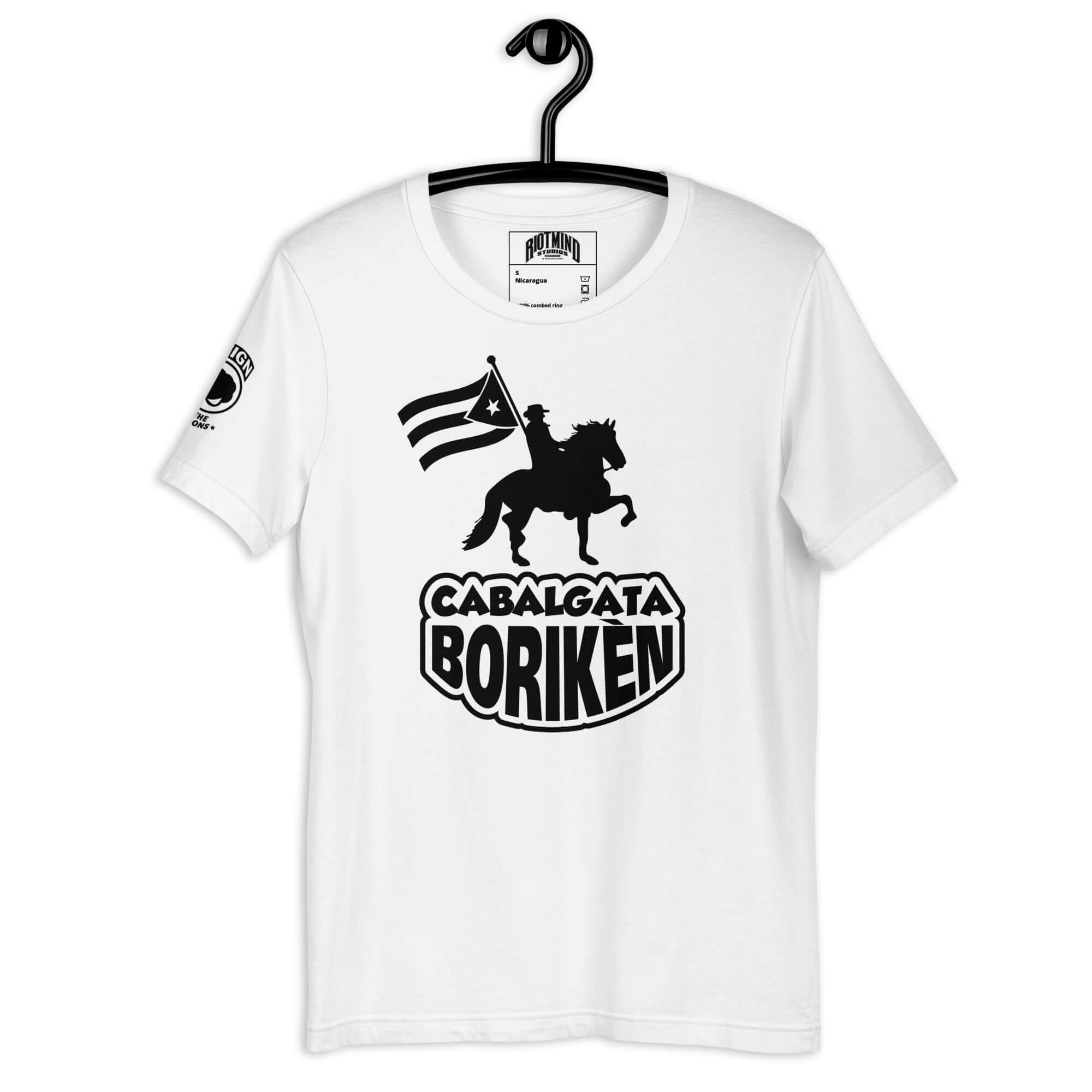 La Cabalgata Borikén | Unisex t-shirt Product mockup
