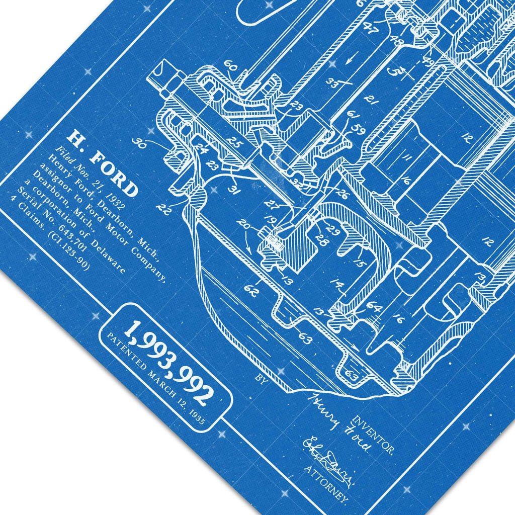 Internal Combustion Engine | Patent Poster