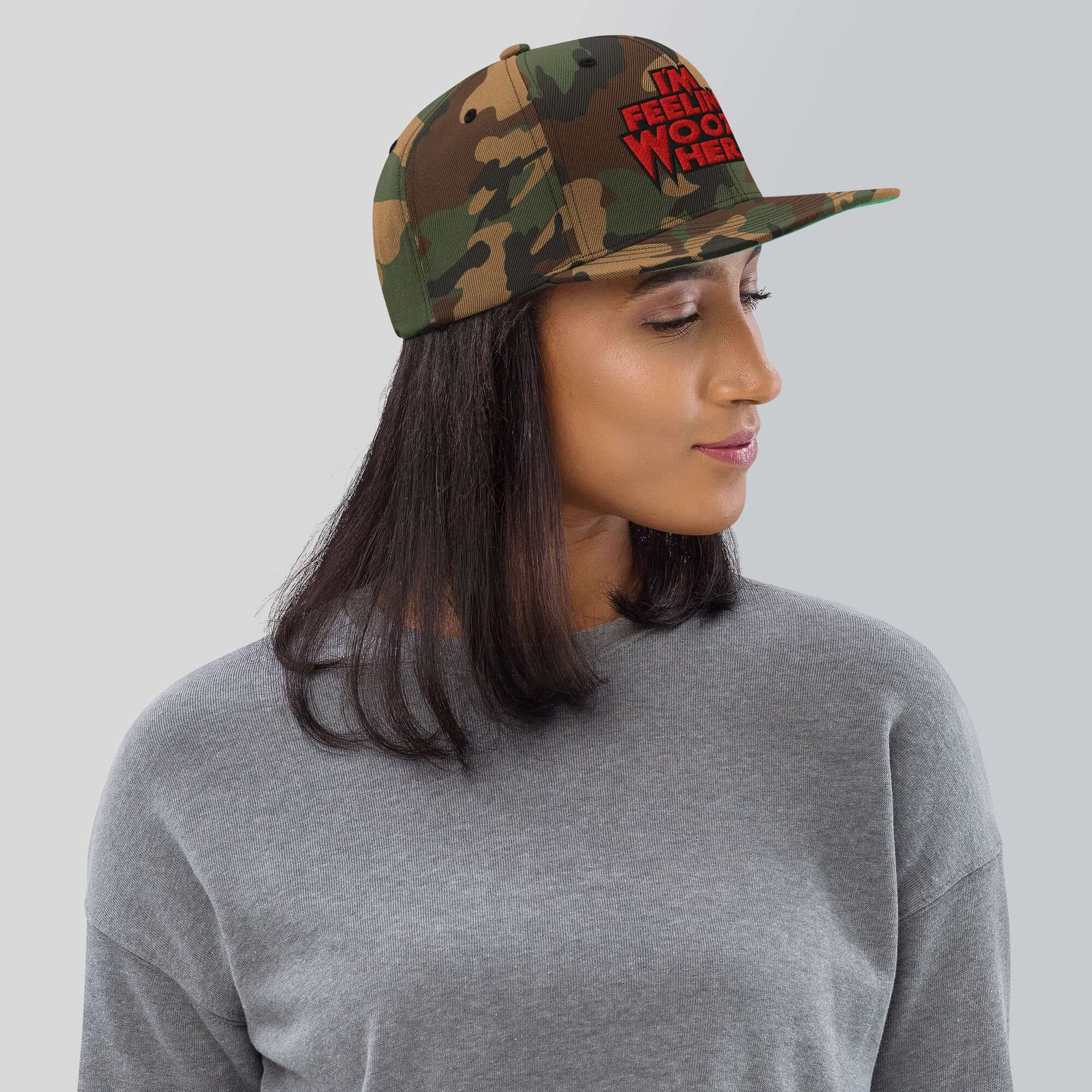 Ghost Face Says | Snapback Hat