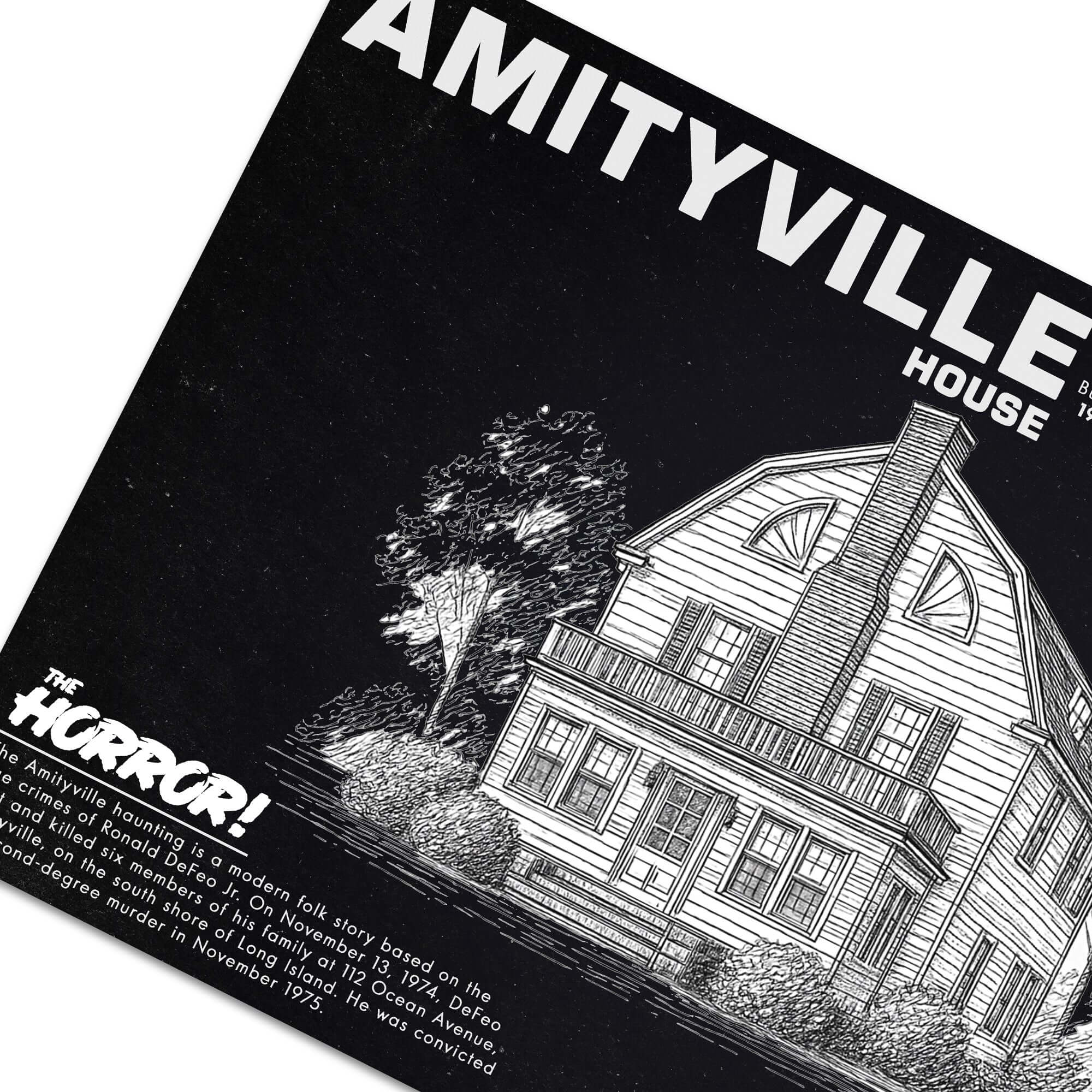 Amityville House | Horror Poster