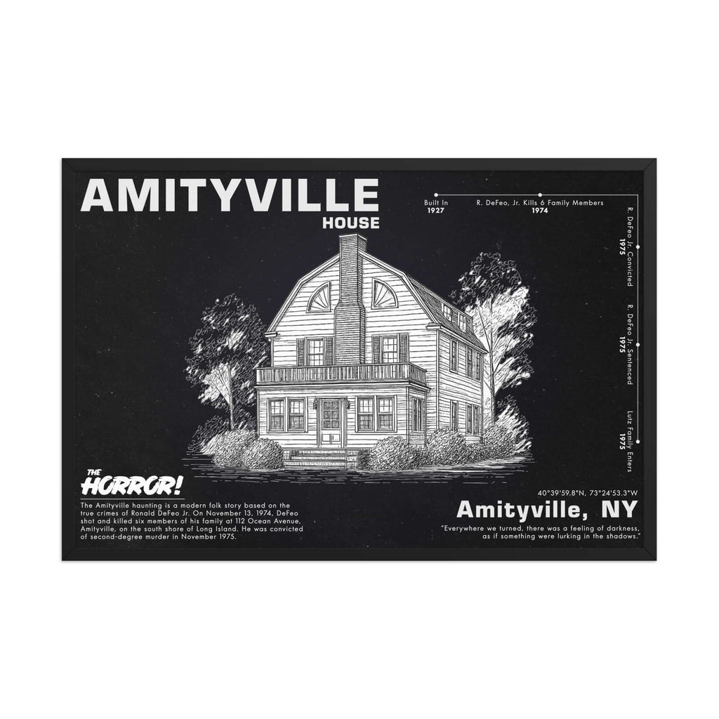 Amityville House | Horror Poster