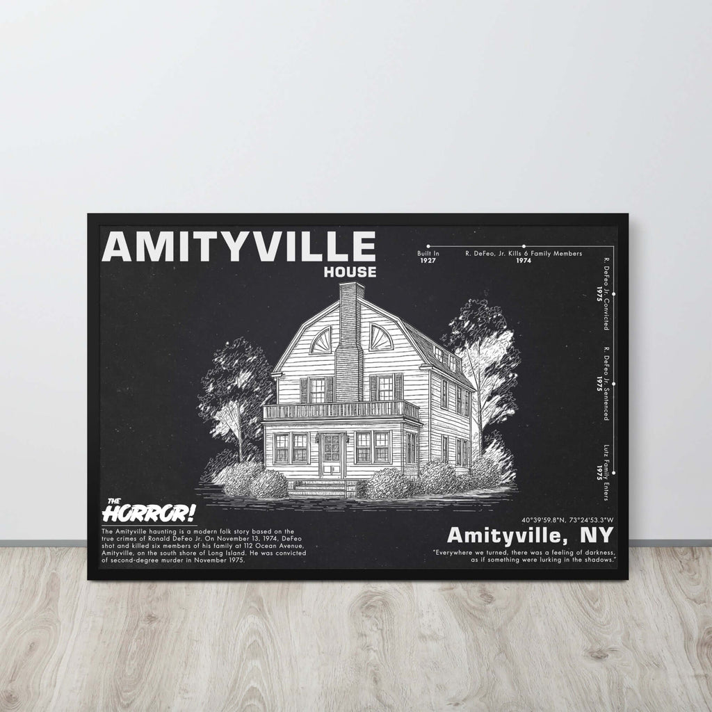 Amityville House | Horror Poster