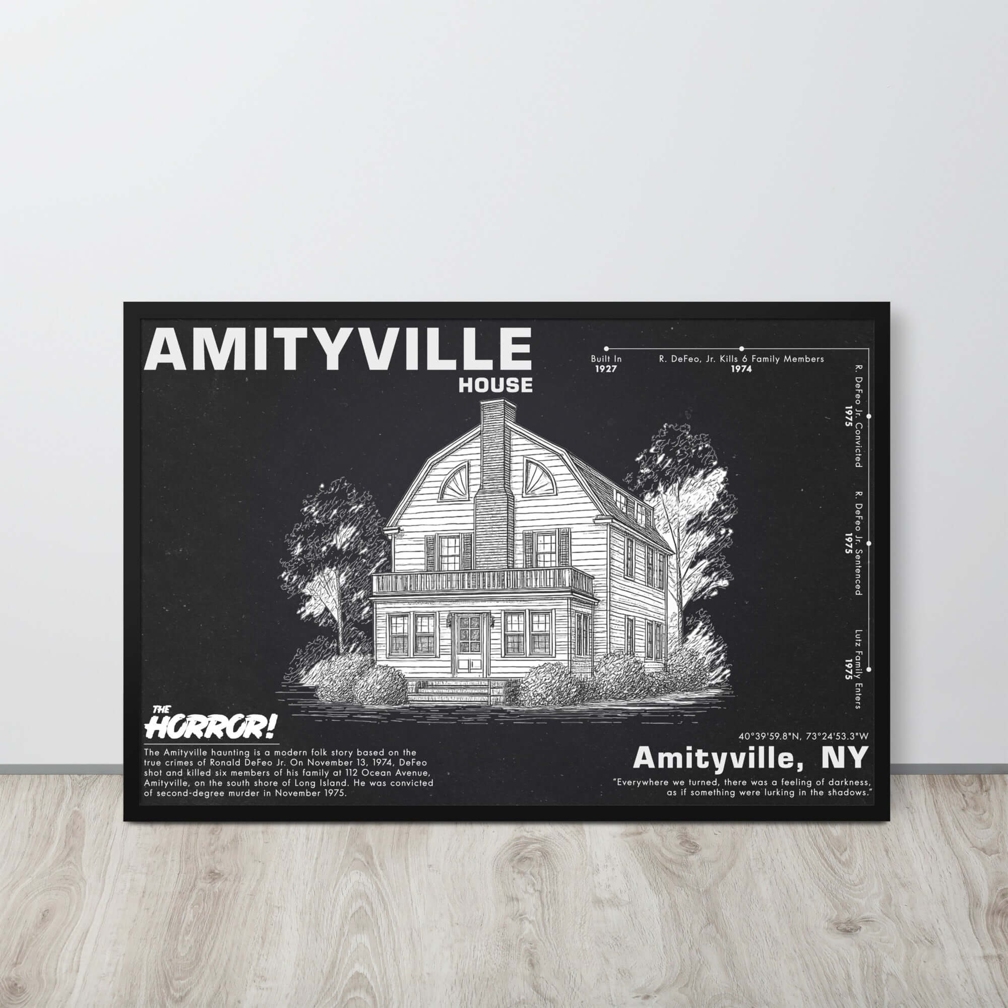 Amityville House | Horror Poster