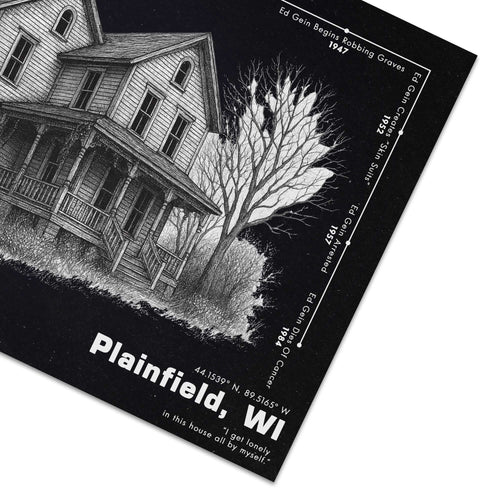 Ed Gein Body Farm | Horror Poster