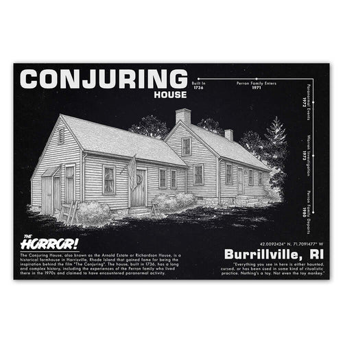 Conjuring House | Horror Poster