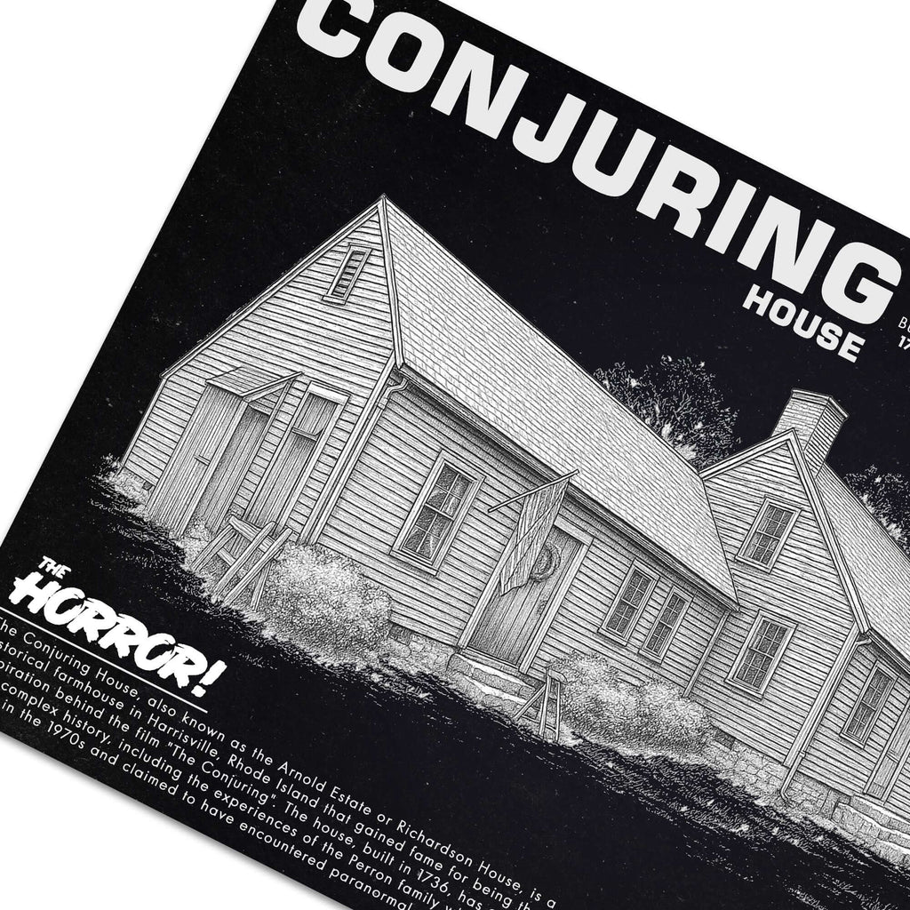 Conjuring House | Horror Poster