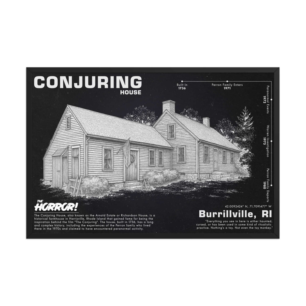 Conjuring House | Horror Poster