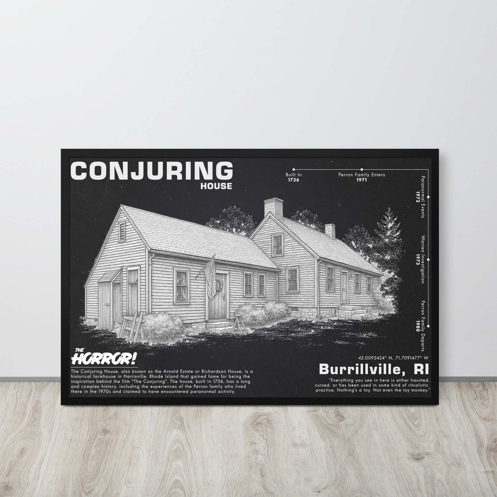 Conjuring House | Horror Poster