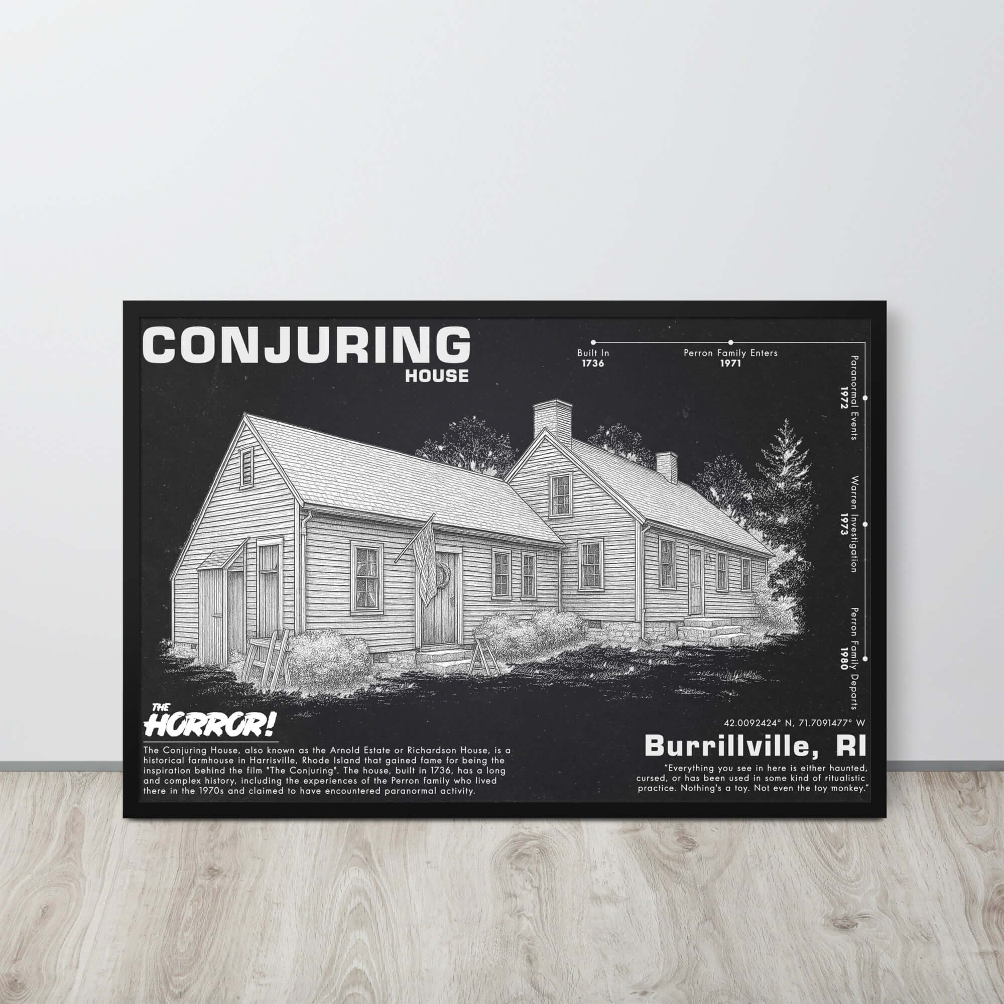 Conjuring House | Horror Poster