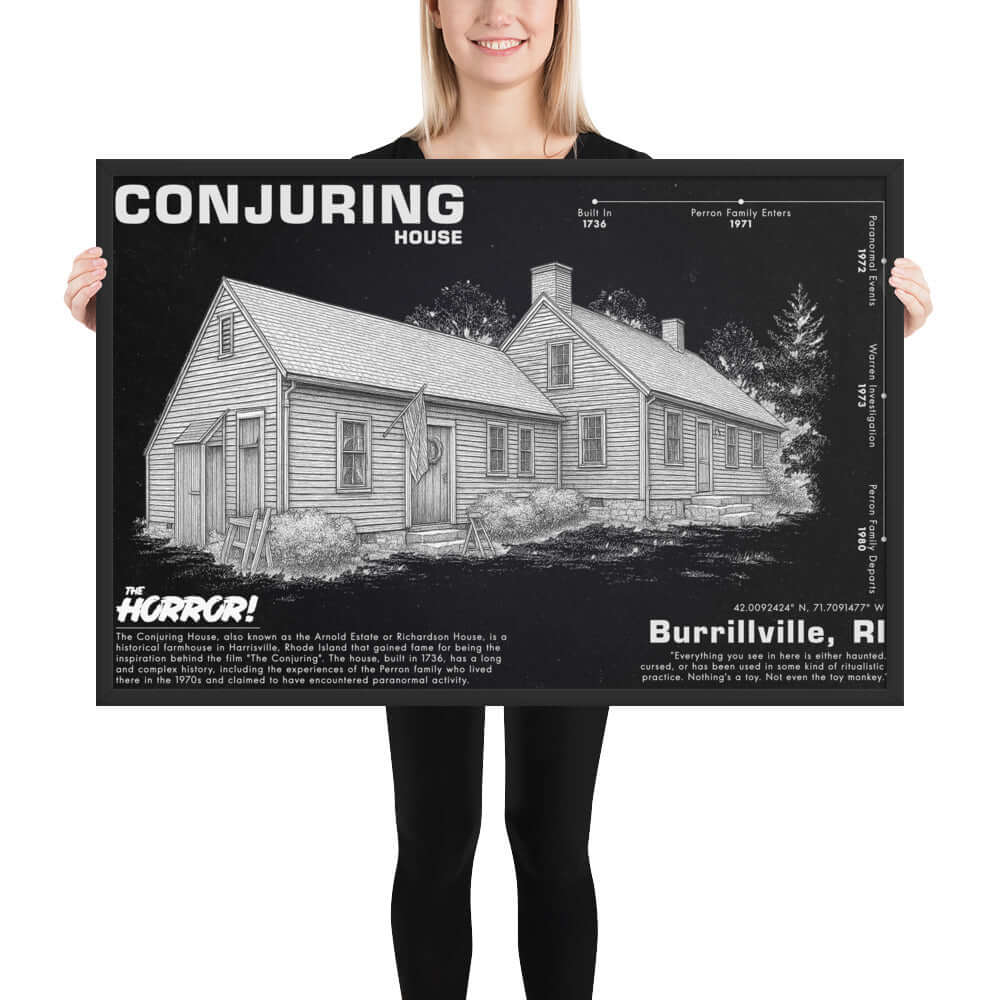 Conjuring House | Horror Poster