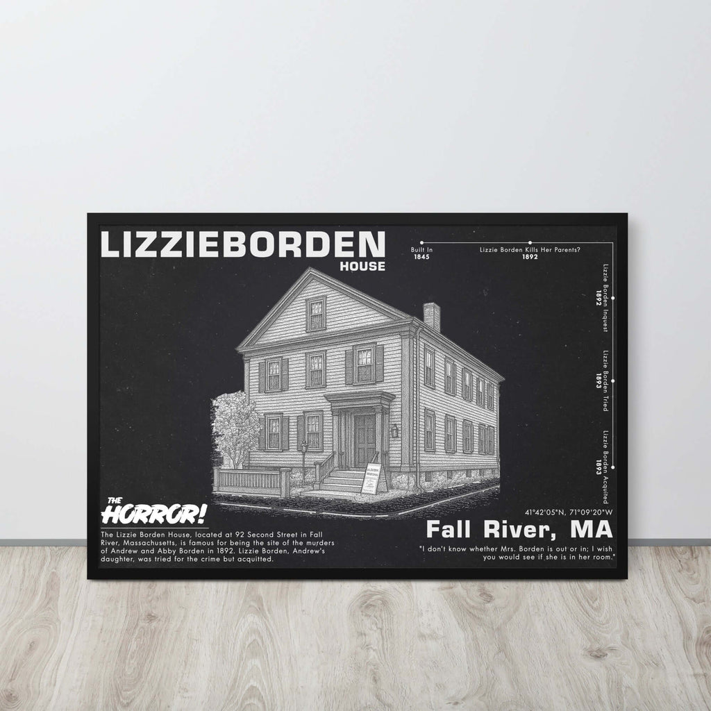 Lizzie Borden House | Horror Poster