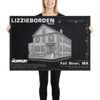 Lizzie Borden House | Horror Poster