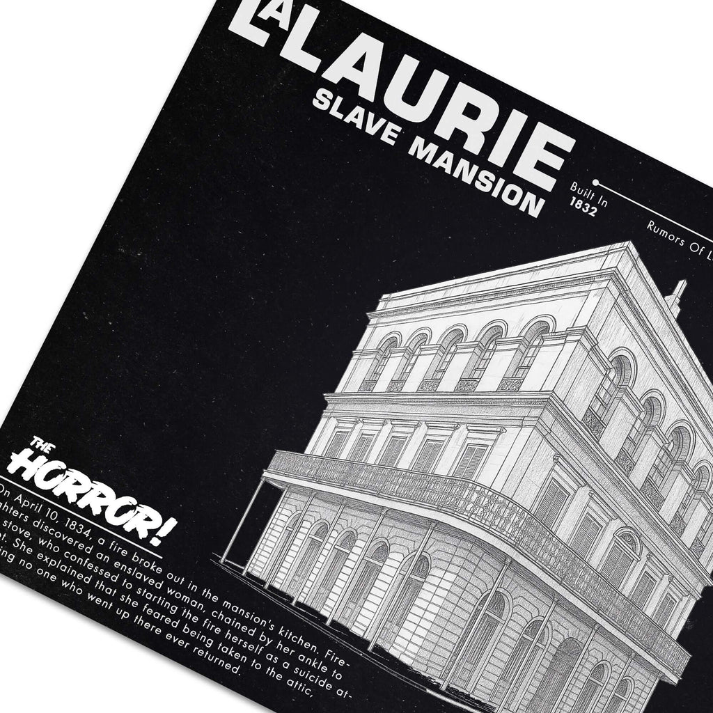 LaLaurie Slave Mansion | Horror Poster