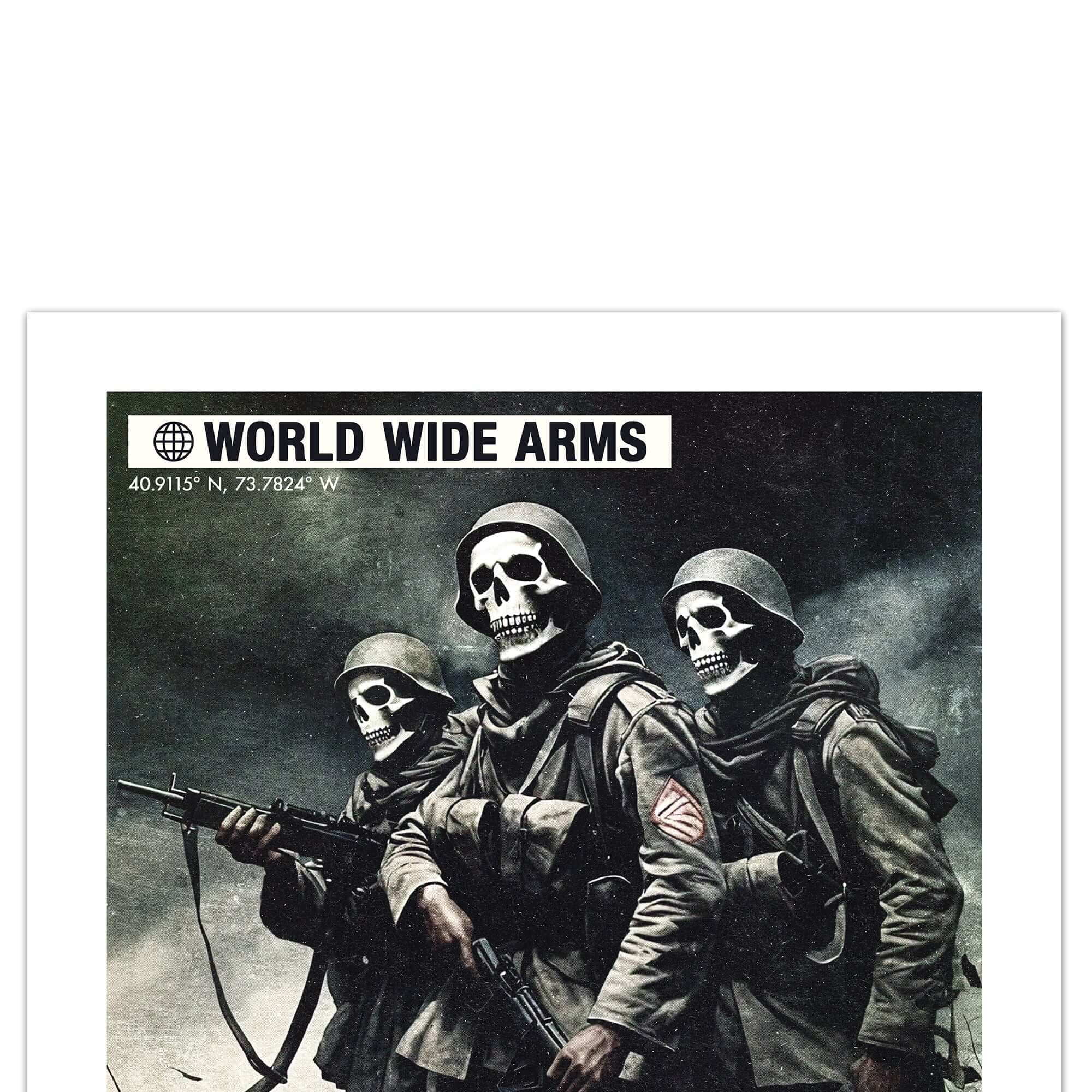 Let Us Prey | World Wide Arms Skull Soldiers Poster