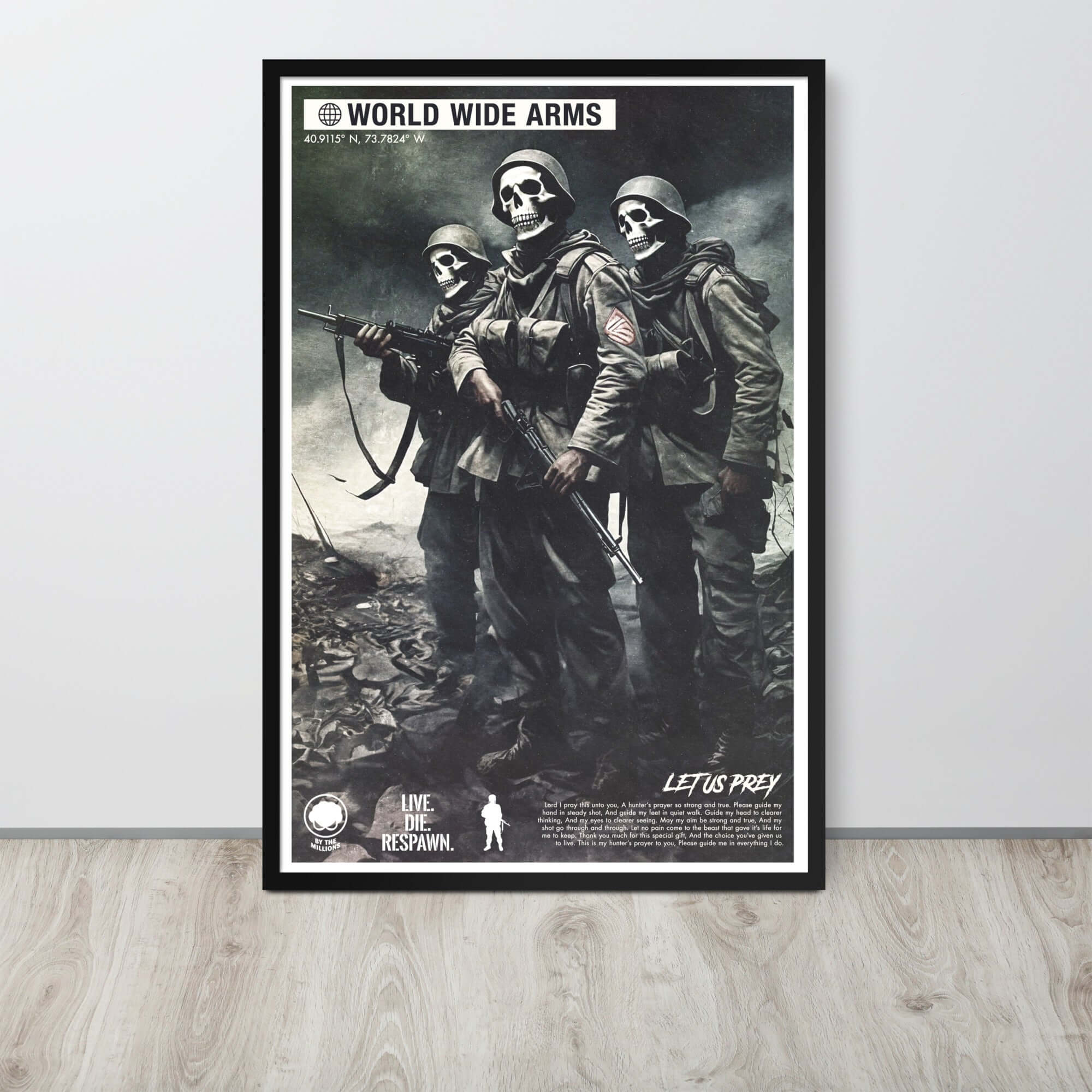 Let Us Prey | World Wide Arms Skull Soldiers Poster