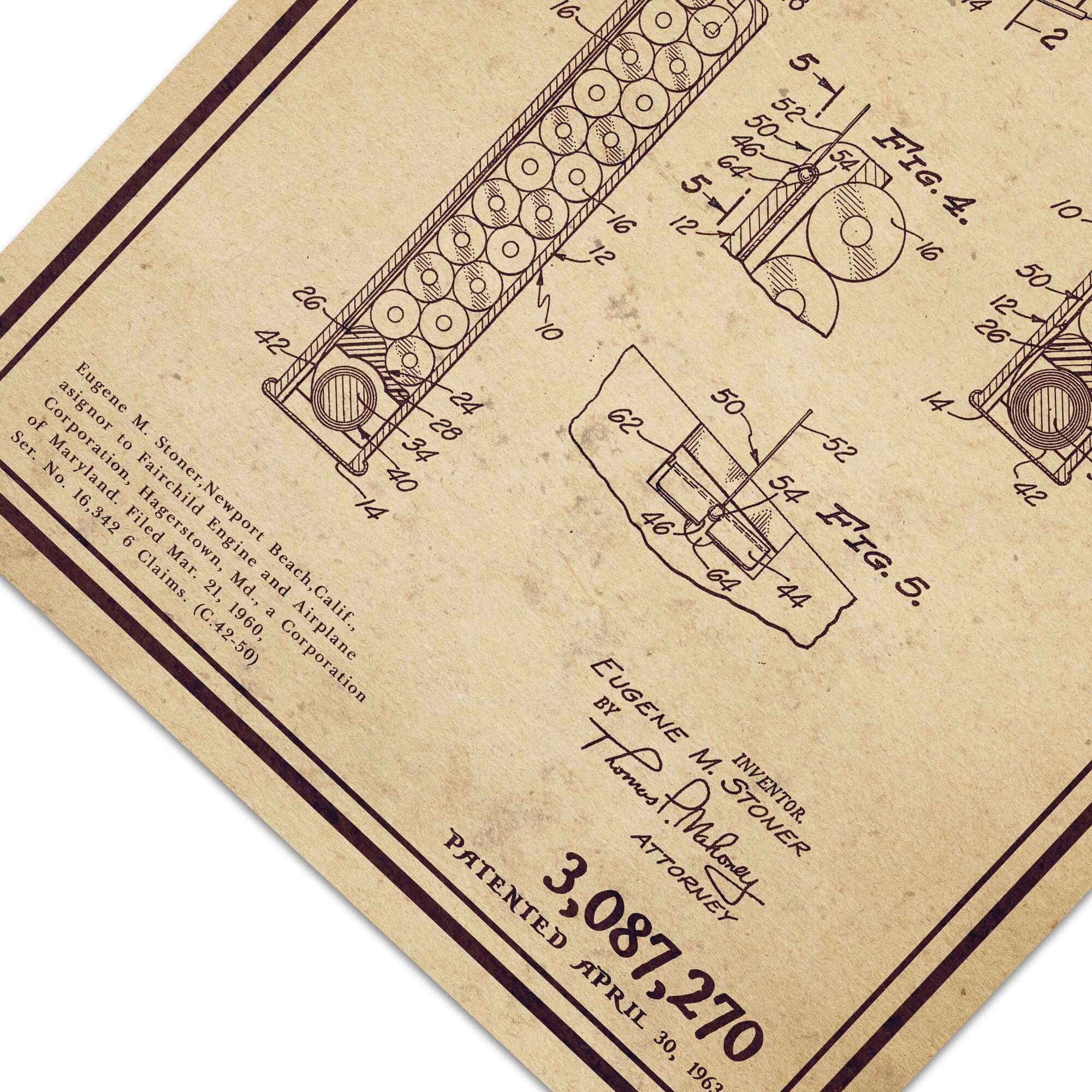 Ammo Magazine | Patent Poster.