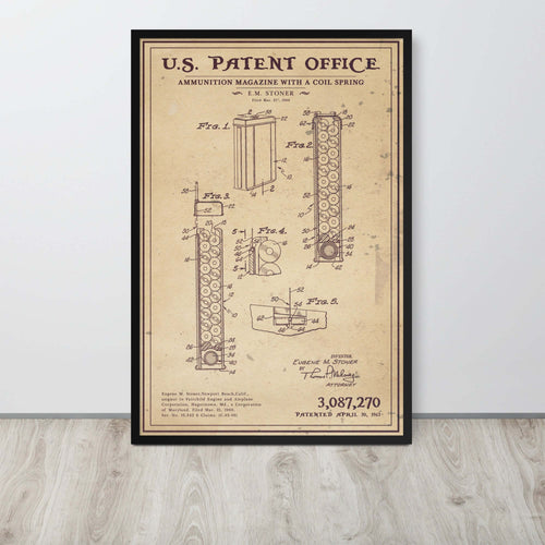 Ammo Magazine | Patent Poster
