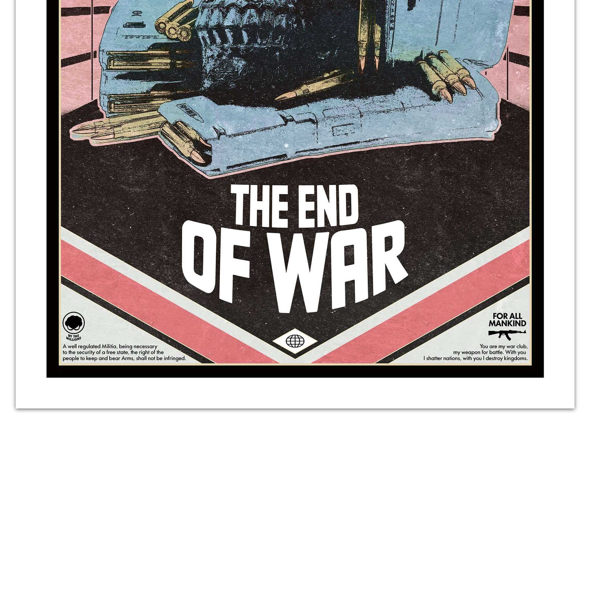 Only The Dead Skull Munitions Poster