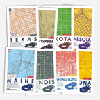 Panther Platform City Map Poster