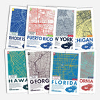 Panther Platform City Map Poster