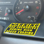 Panther Platform Evading Warning Tag