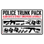 Panther Platform Trunk Pack Warning TagPanther Platform Trunk Pack Warning Tag