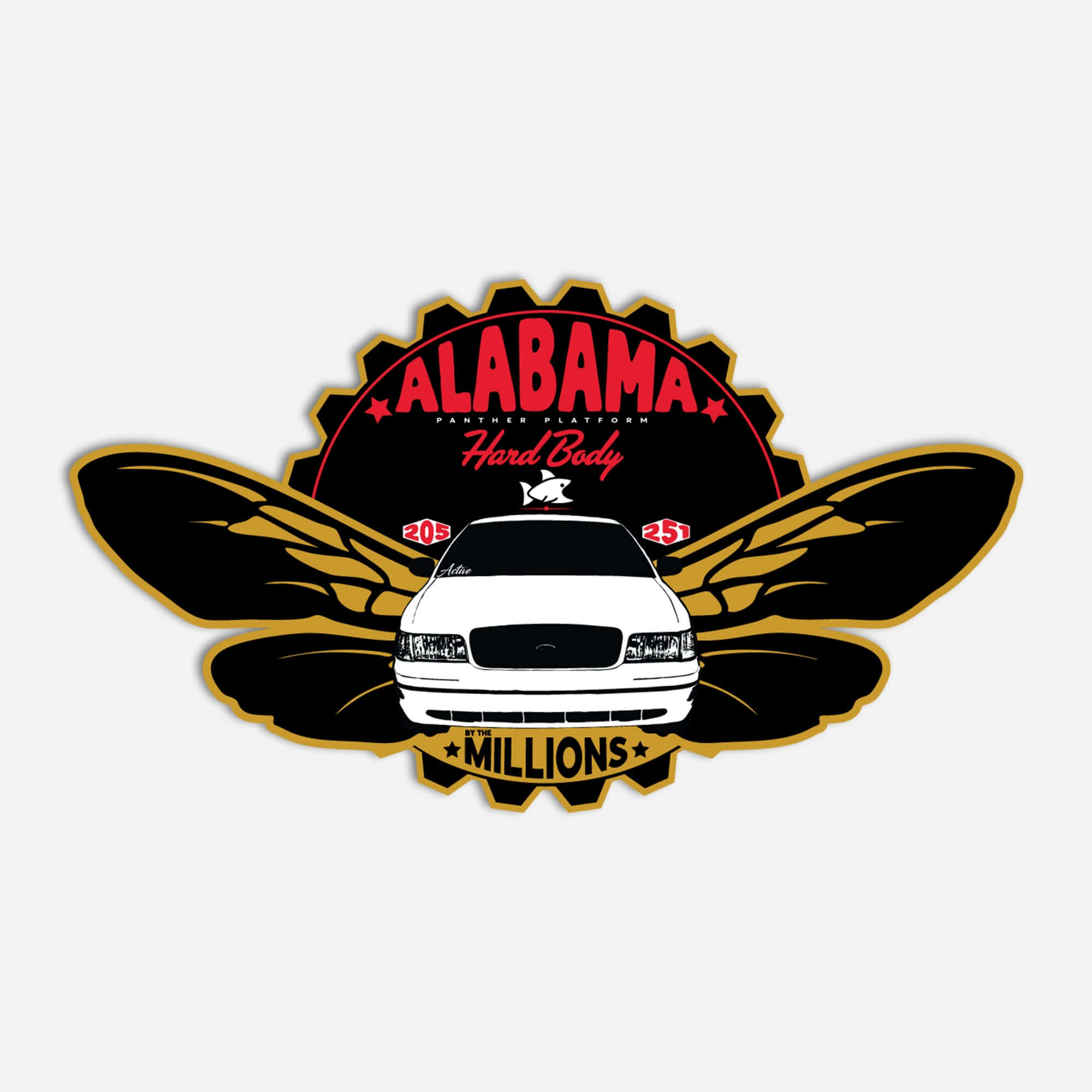 Panther Platform State Factions Stickers