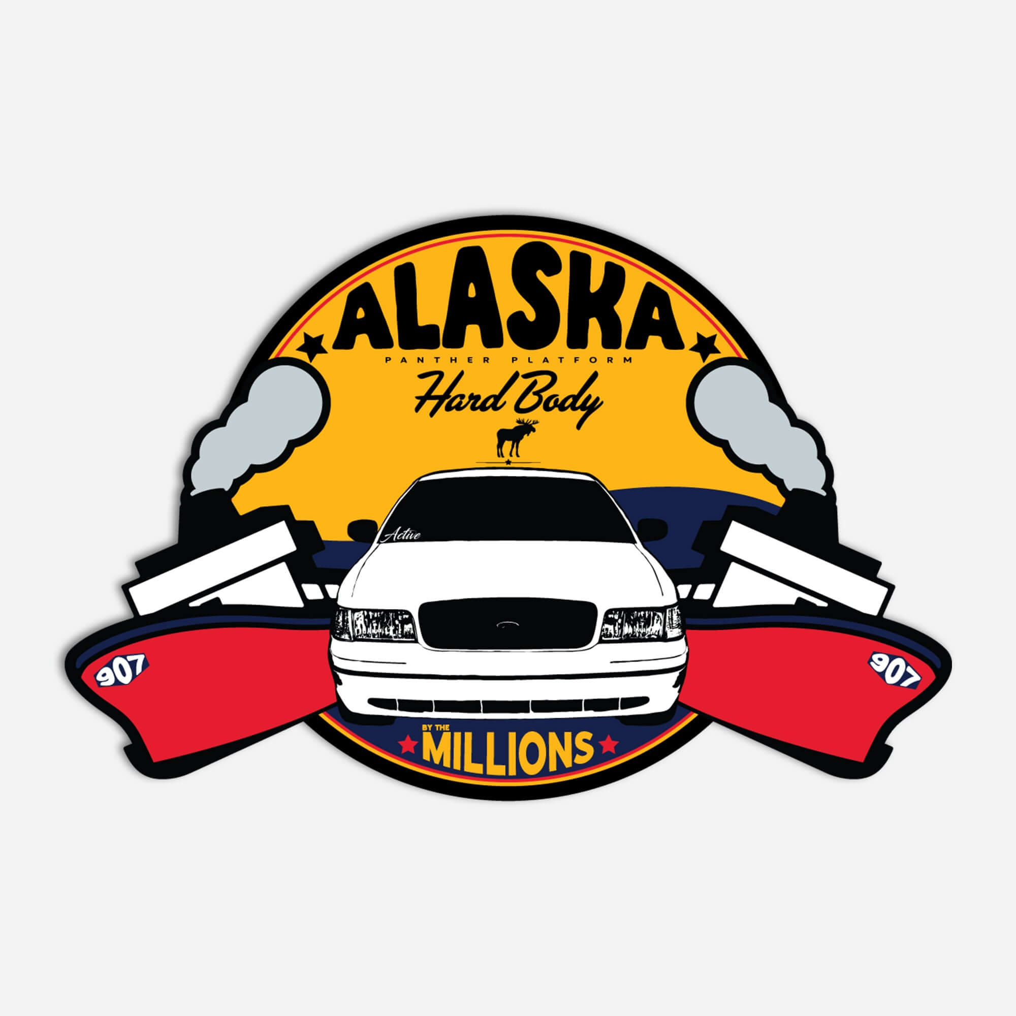 Panther Platform State Factions Stickers