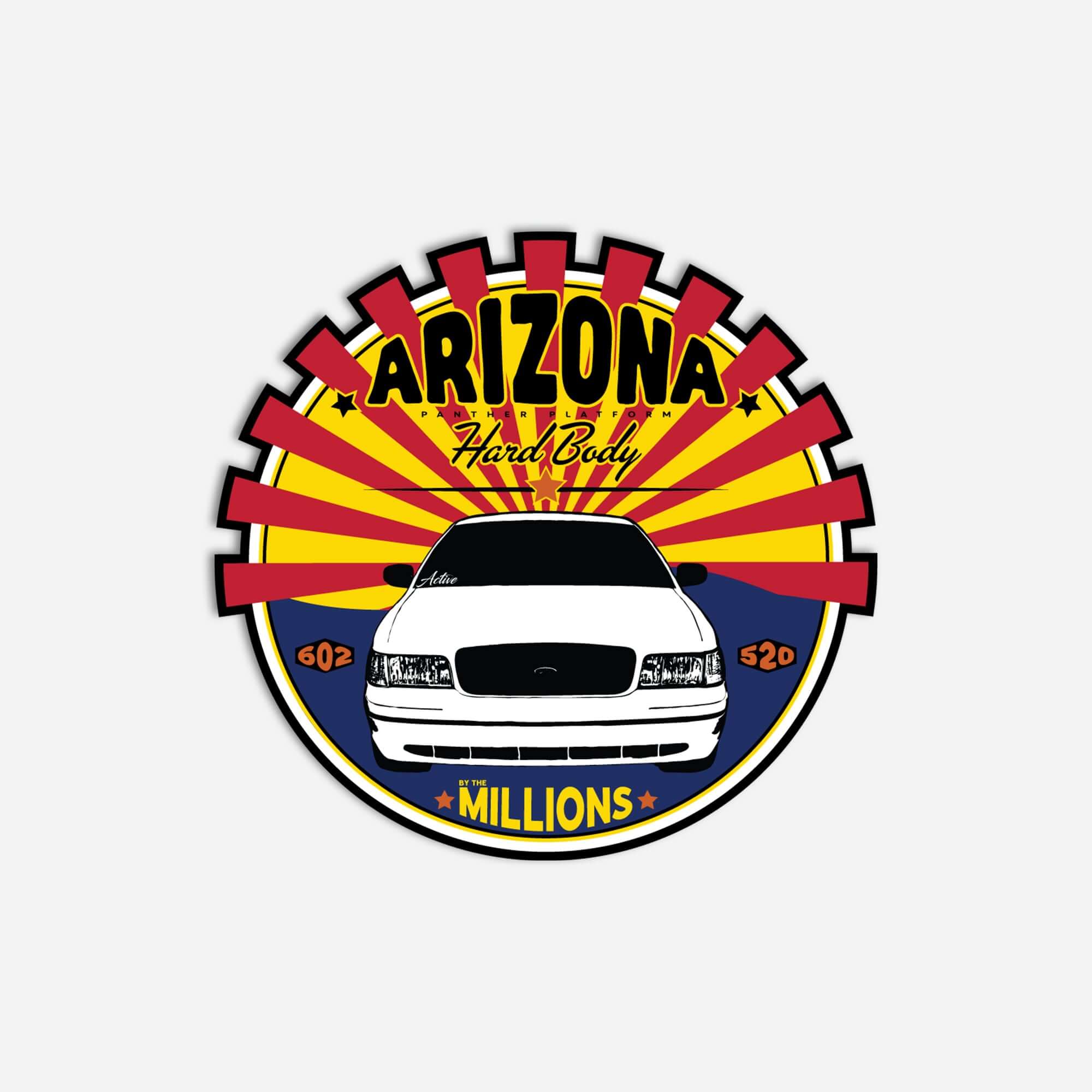 Panther Platform State Factions Stickers