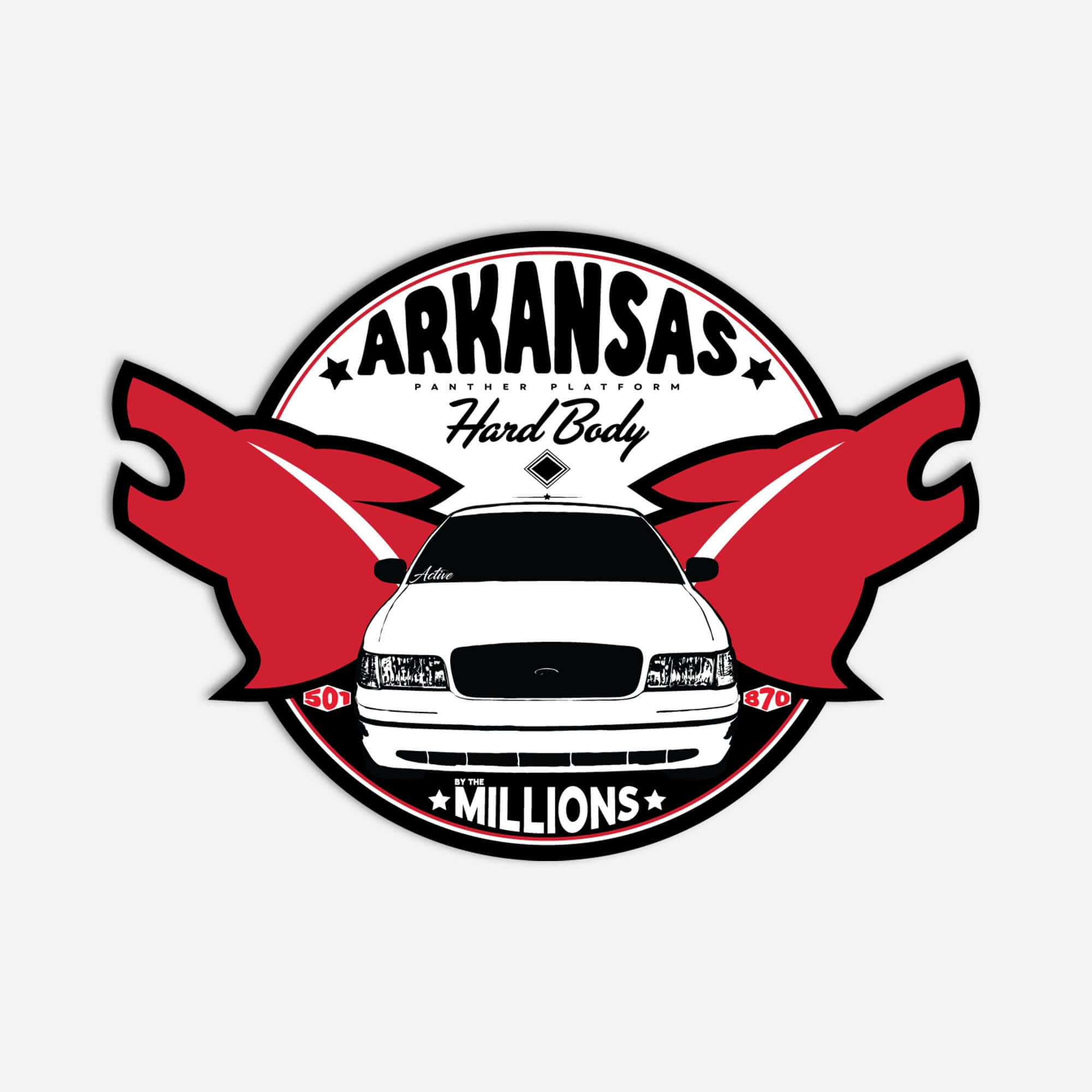 Panther Platform State Factions Stickers