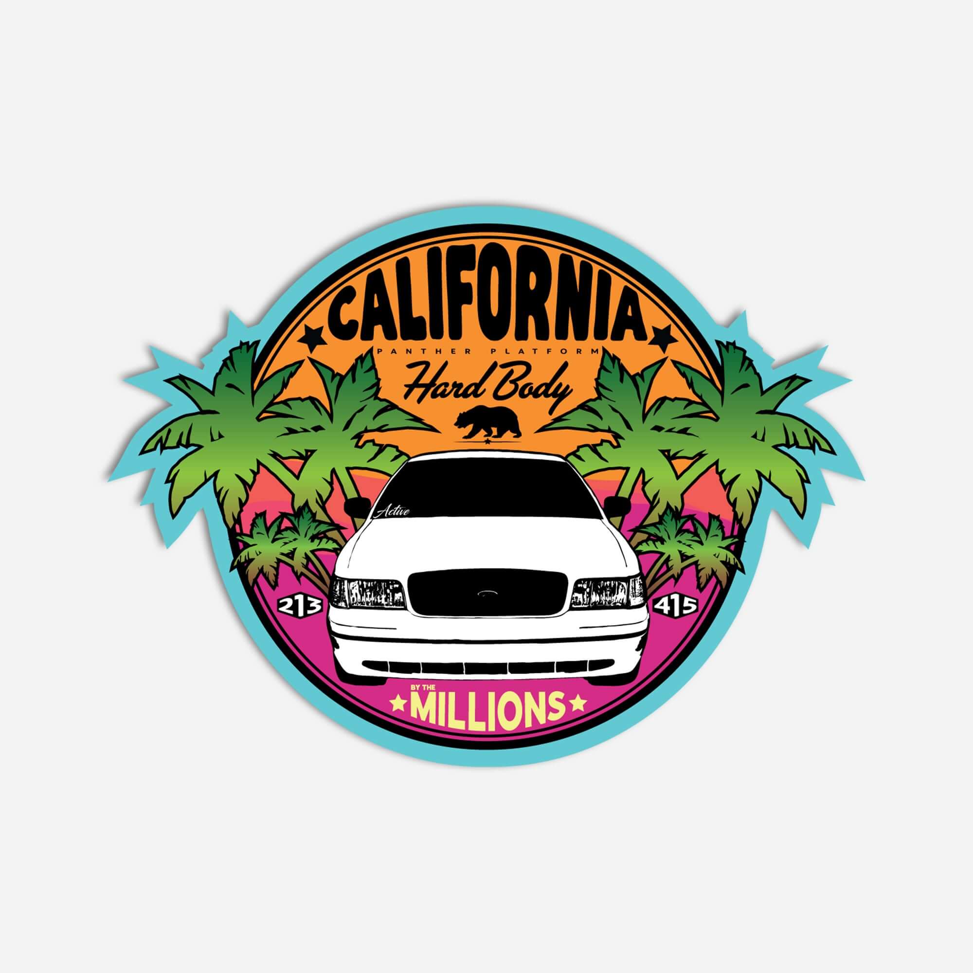 Panther Platform State Factions Stickers