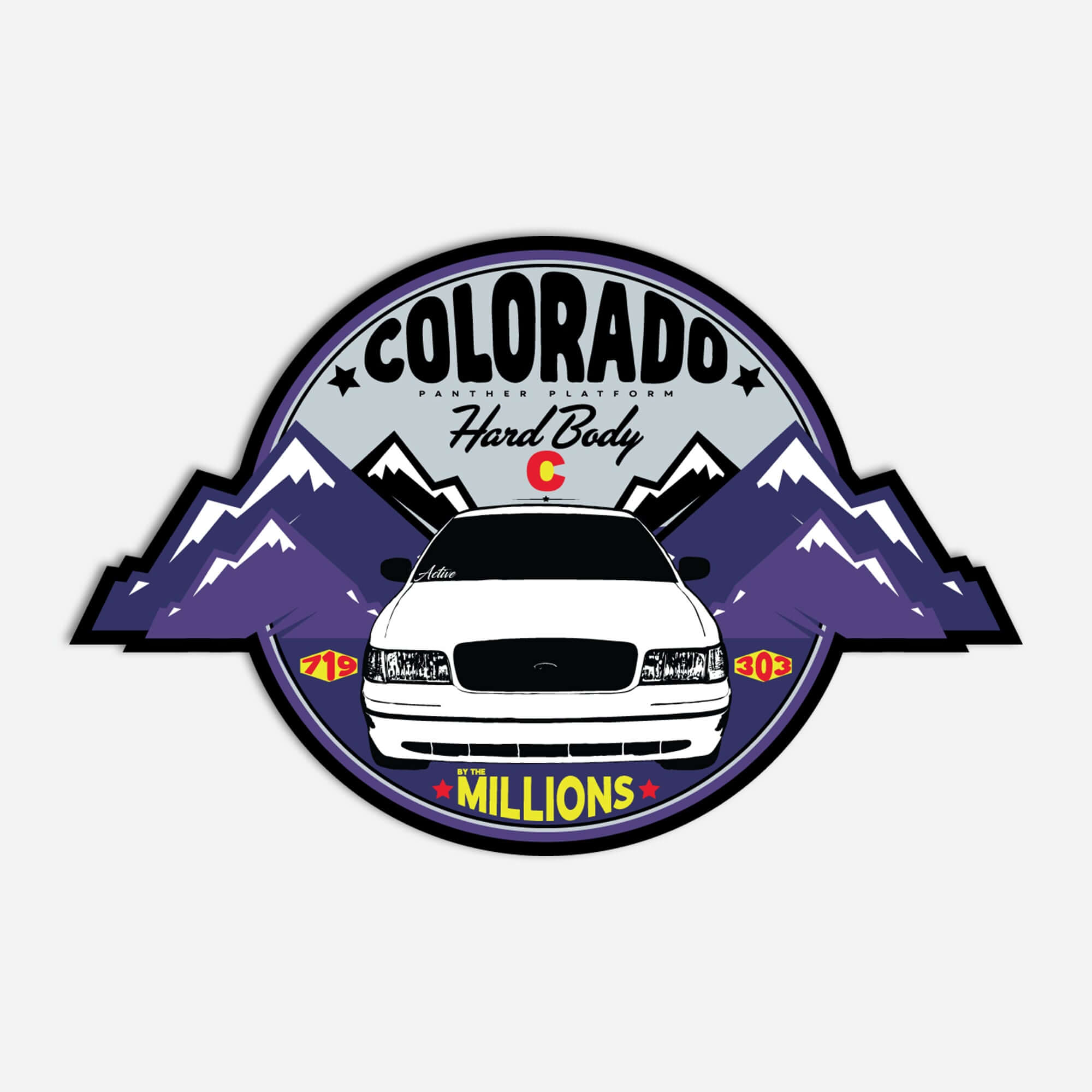 Panther Platform State Factions Stickers