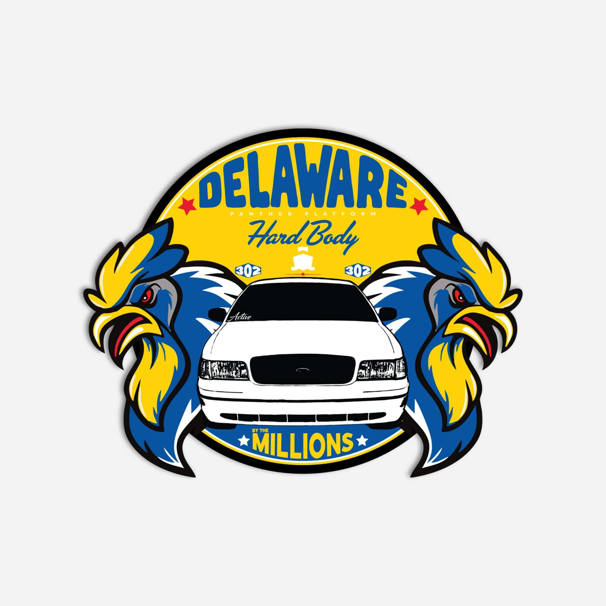 Panther Platform State Factions Stickers