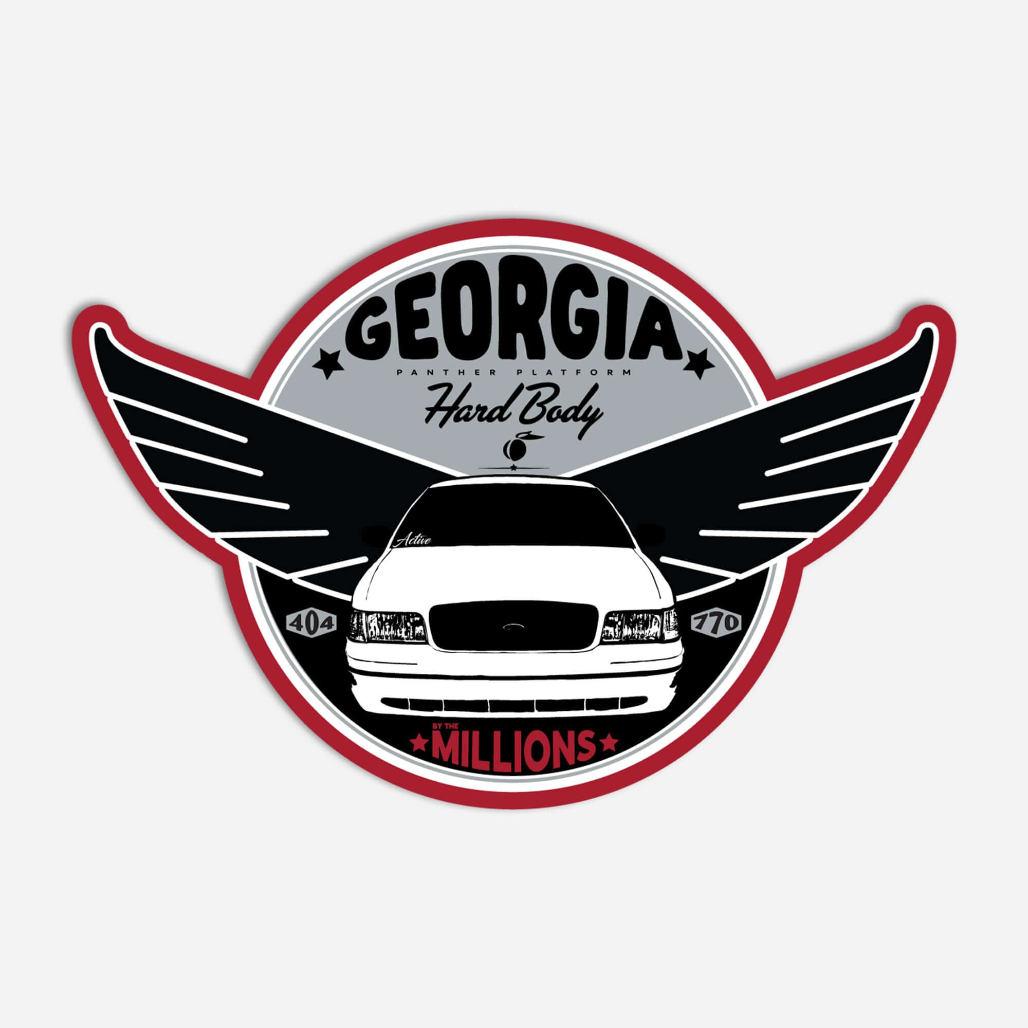 Panther Platform State Factions Stickers