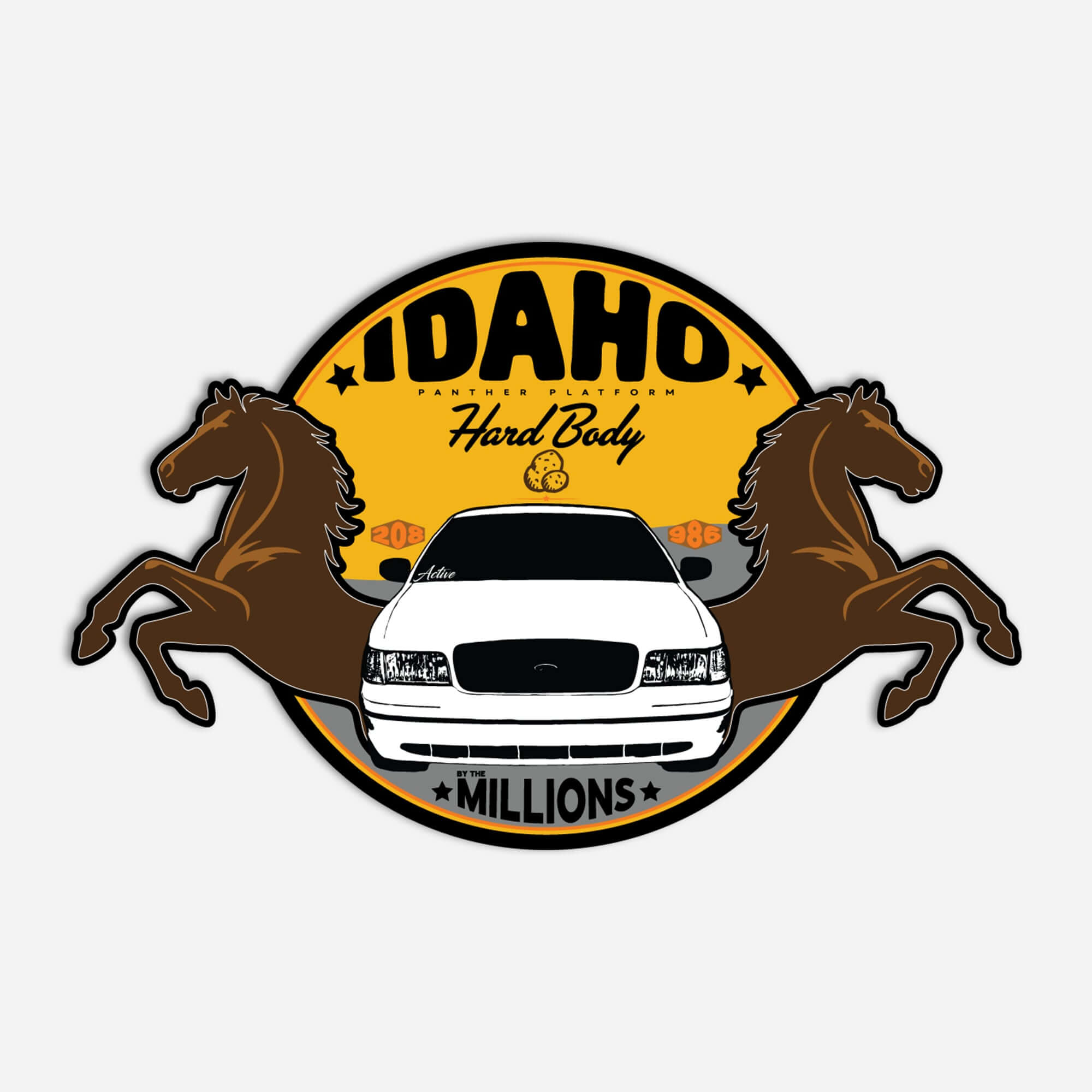 Panther Platform State Factions Stickers