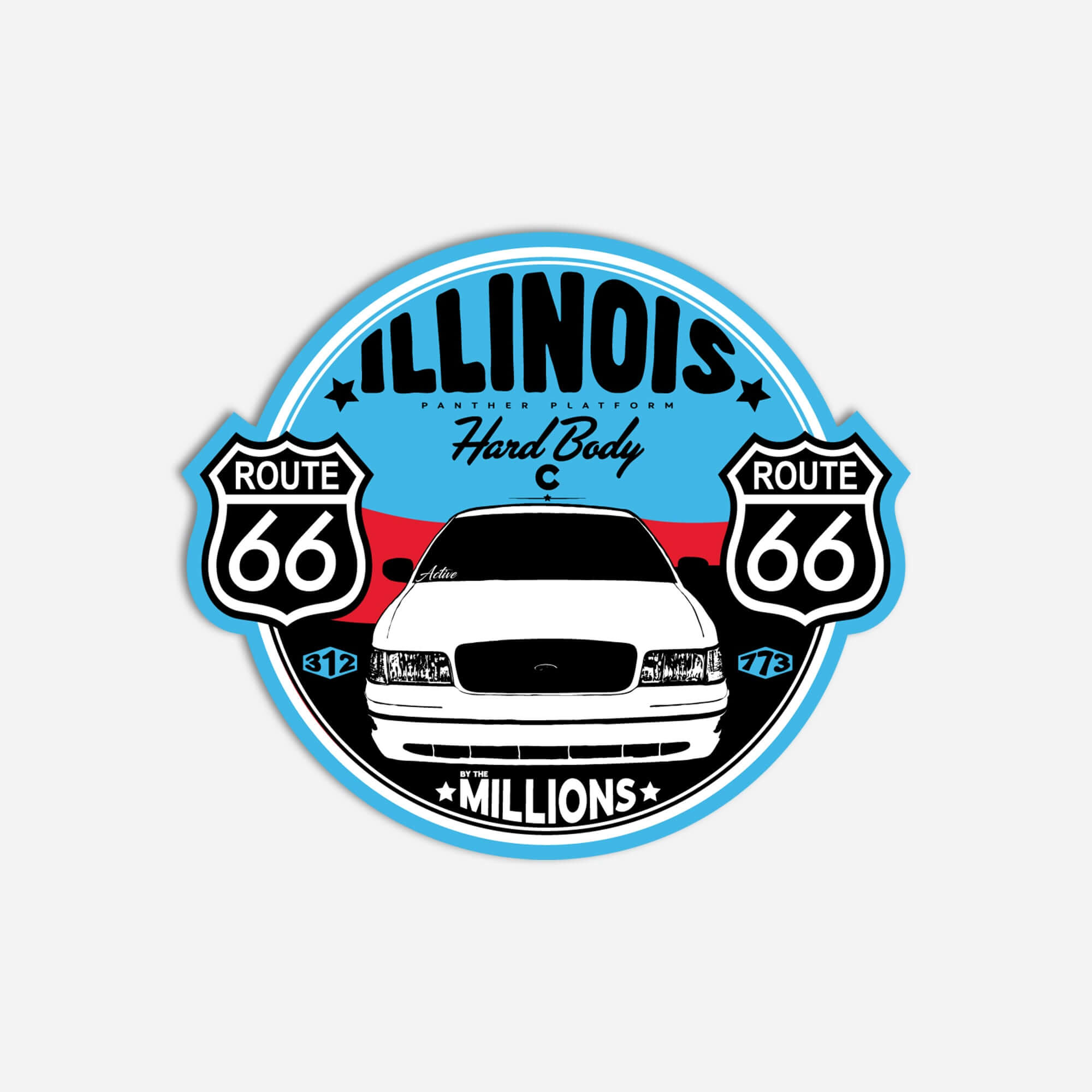 Panther Platform State Factions Stickers