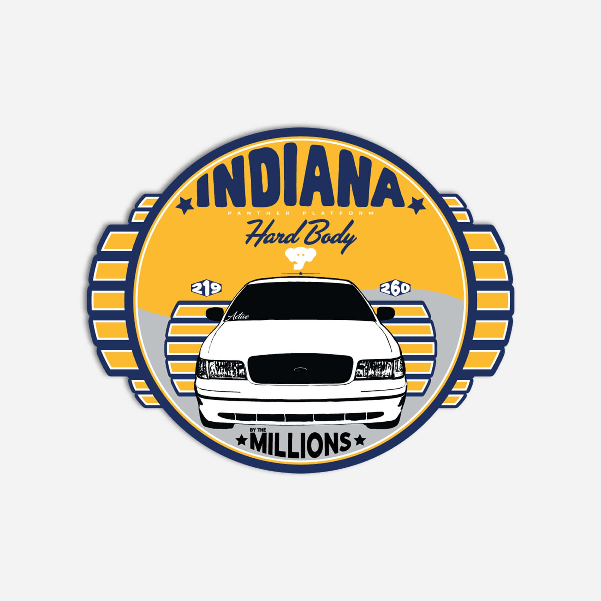 Panther Platform State Factions Stickers