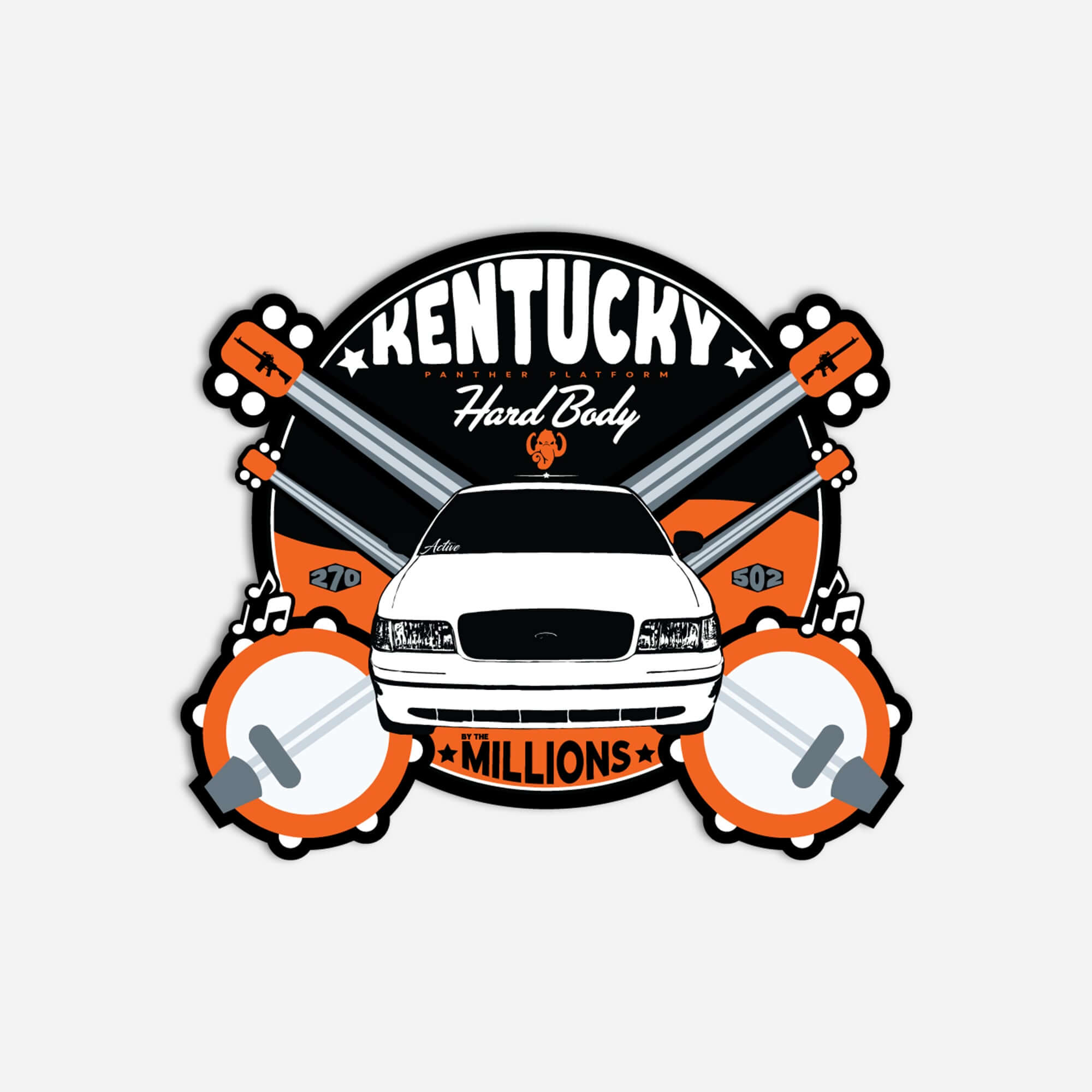 Panther Platform State Factions Stickers